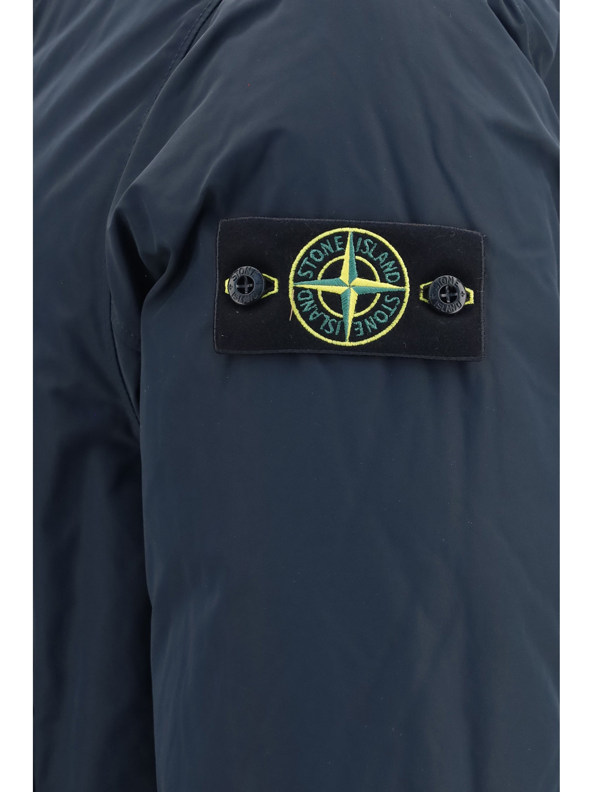 Stone Island Men Long Down Jacket STONE ISLAND