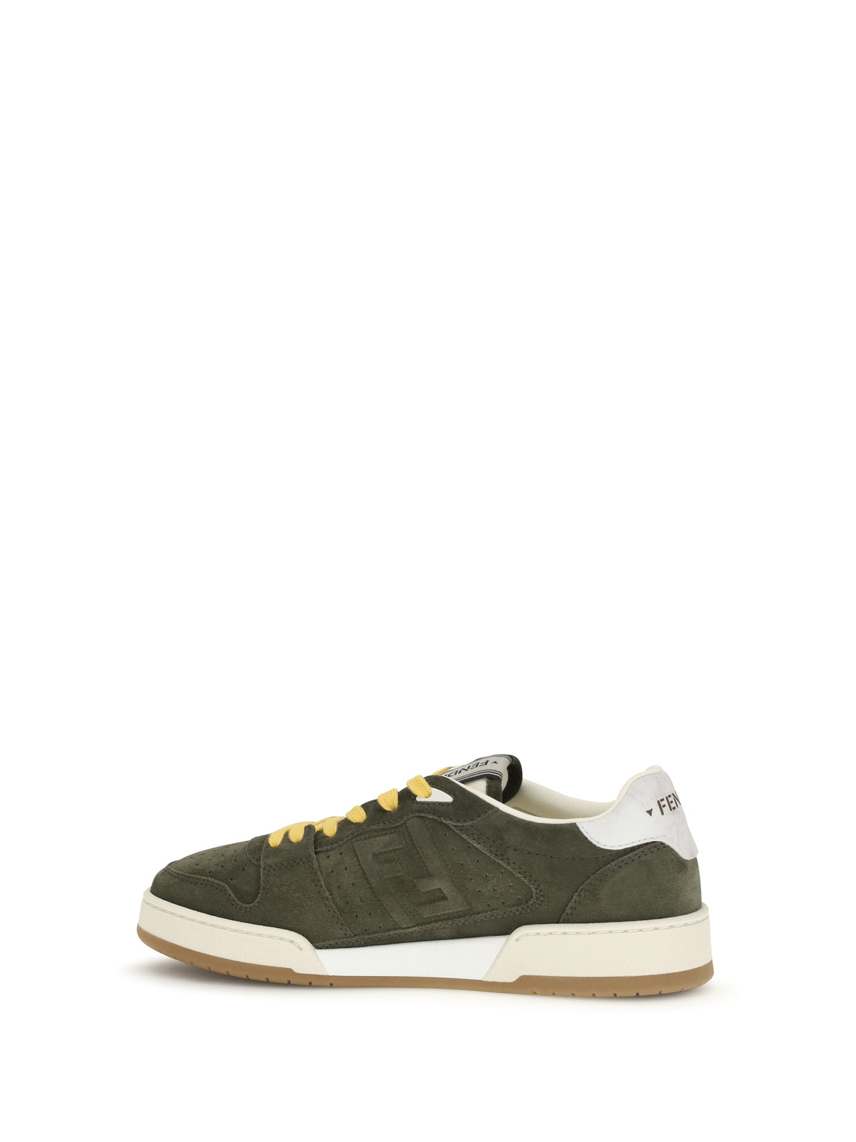 Fendi Men Match Suede Sneakers FENDI