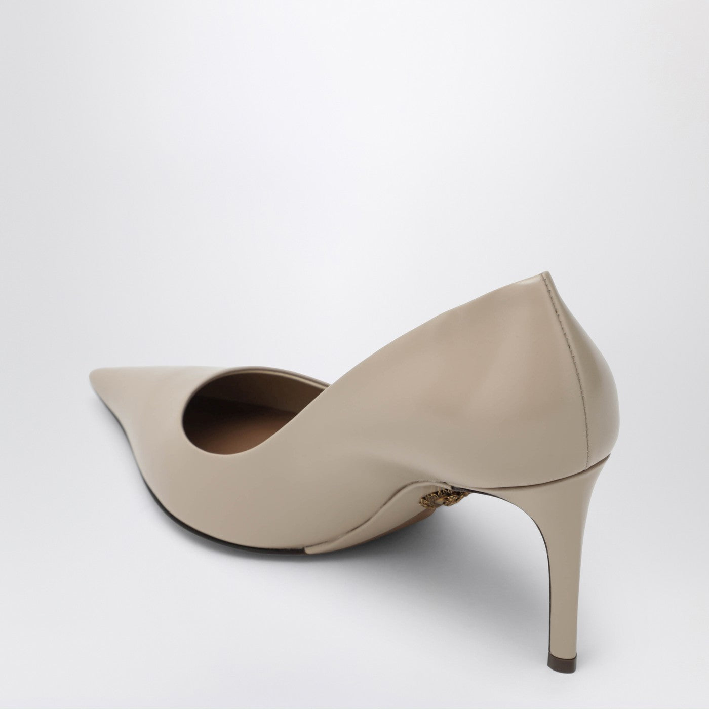 Dolce&Gabbana Beige Calfskin Decollete Devotion Women DOLCE & GABBANA