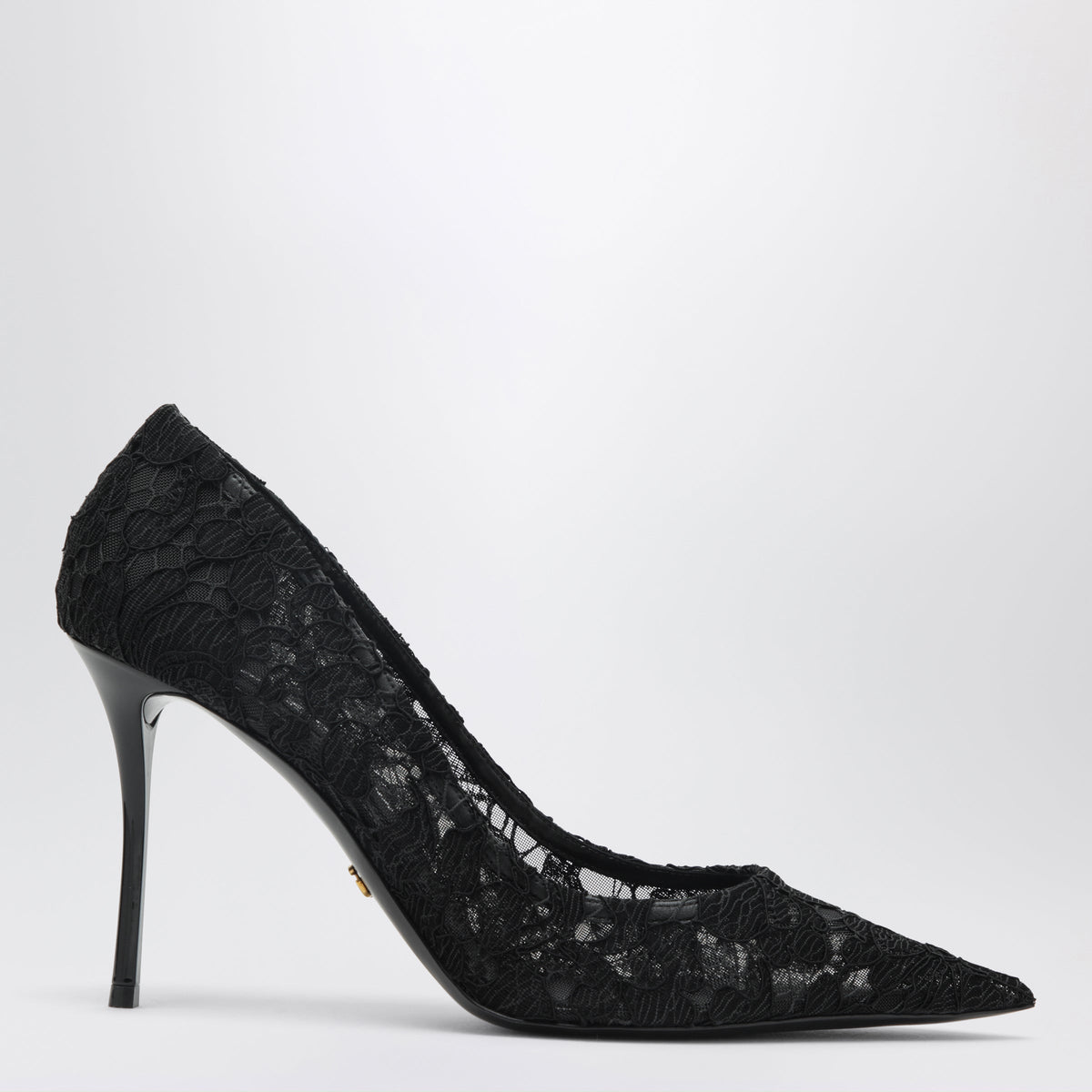 Dolce&Gabbana Black Lace Decollete Women DOLCE & GABBANA