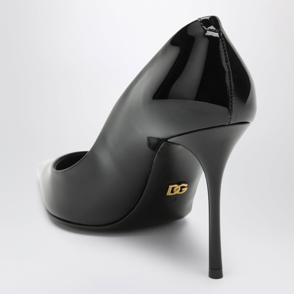 Dolce&Gabbana Black Patent Leather Pumps Women DOLCE & GABBANA