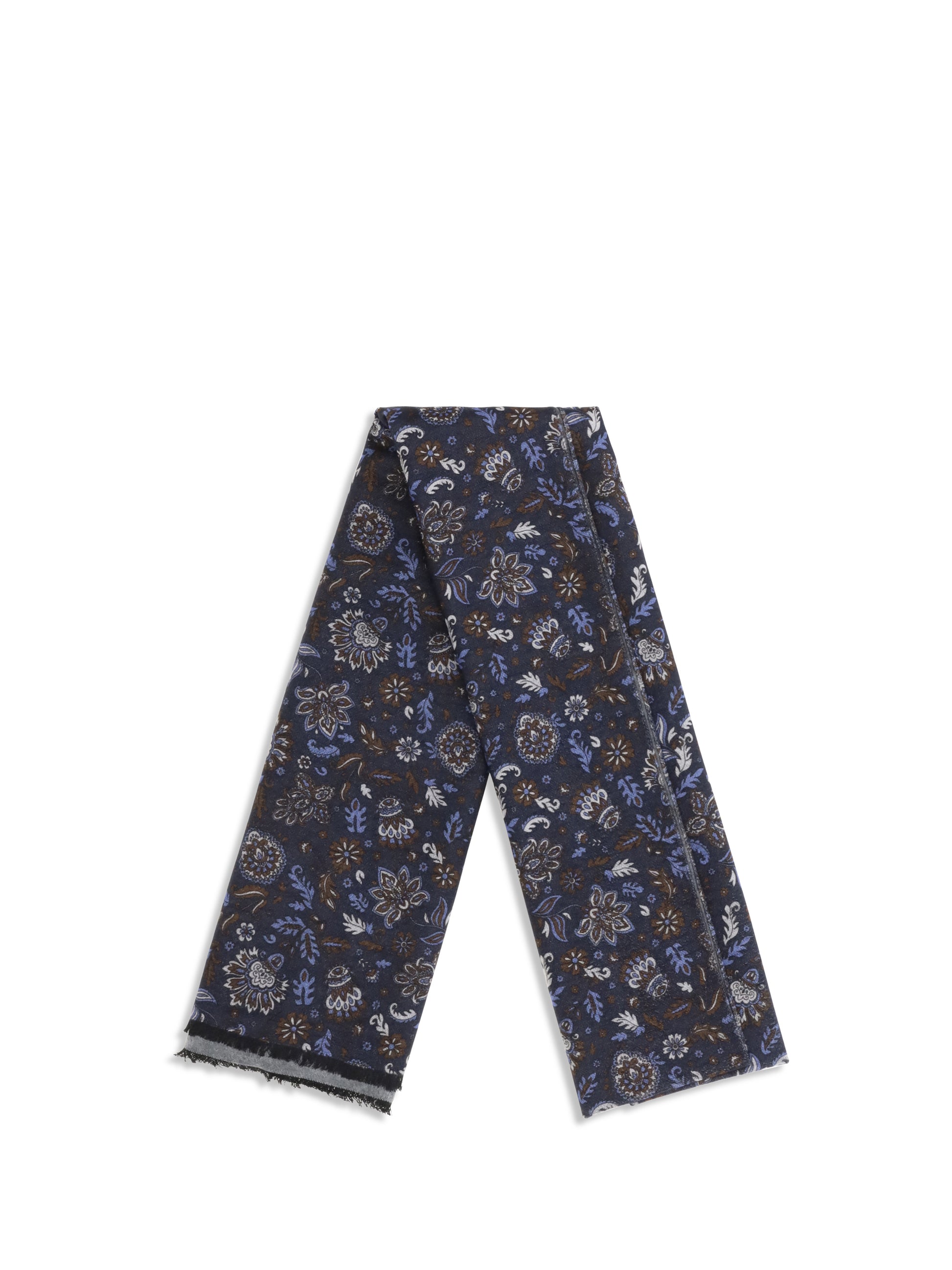 Kiton Men Paisley Patterned Scarf KITON