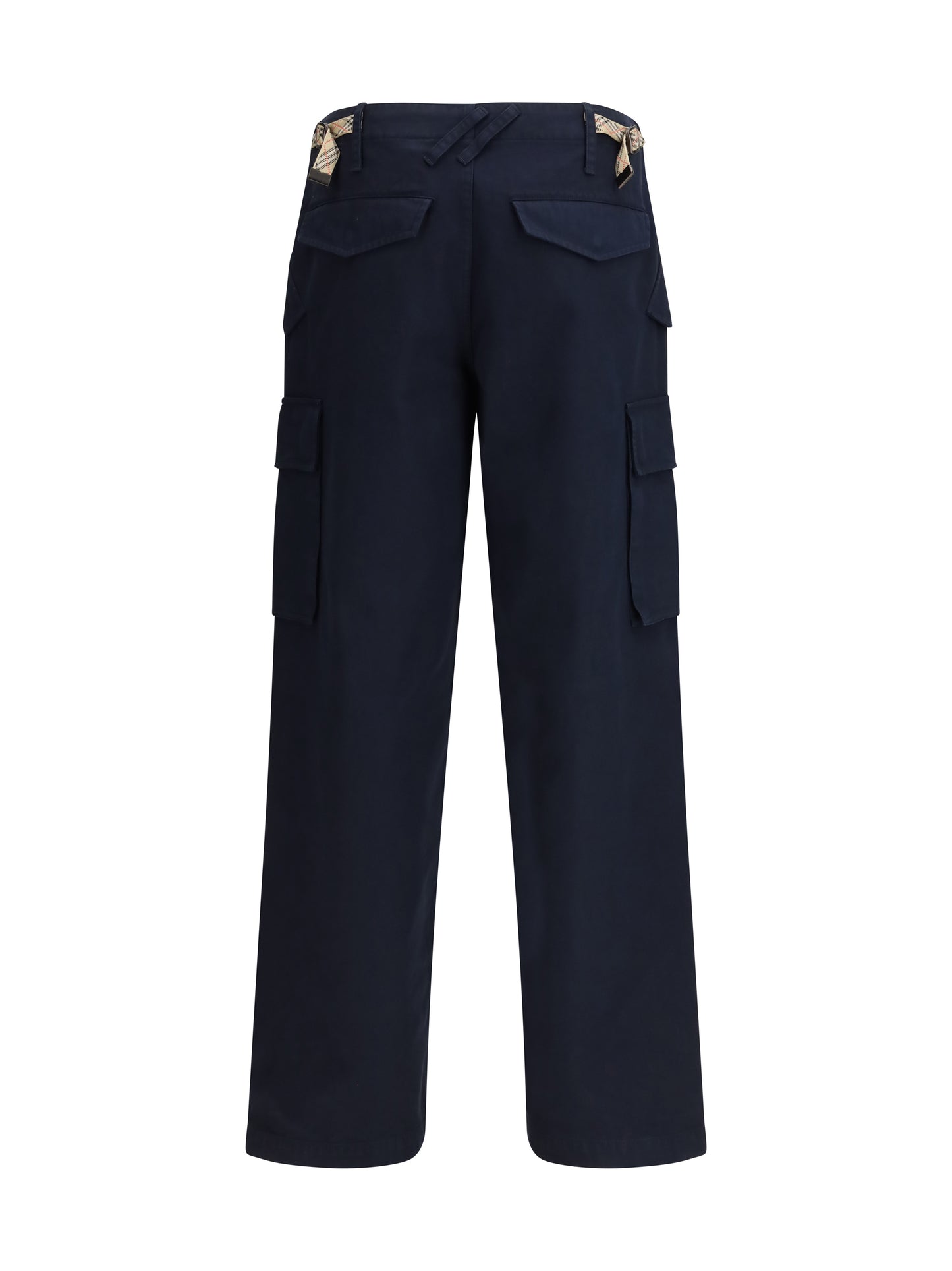 Burberry Men Cotton Cargo Trousers BURBERRY