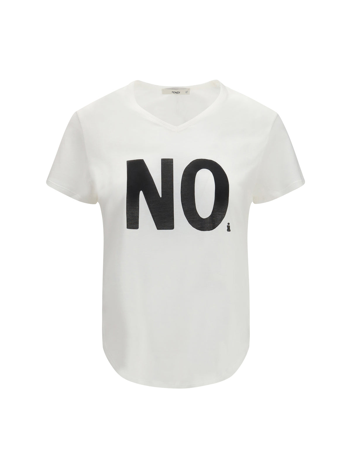 Fendi Women Noi Graphic Print Jersey T-Shirt FENDI