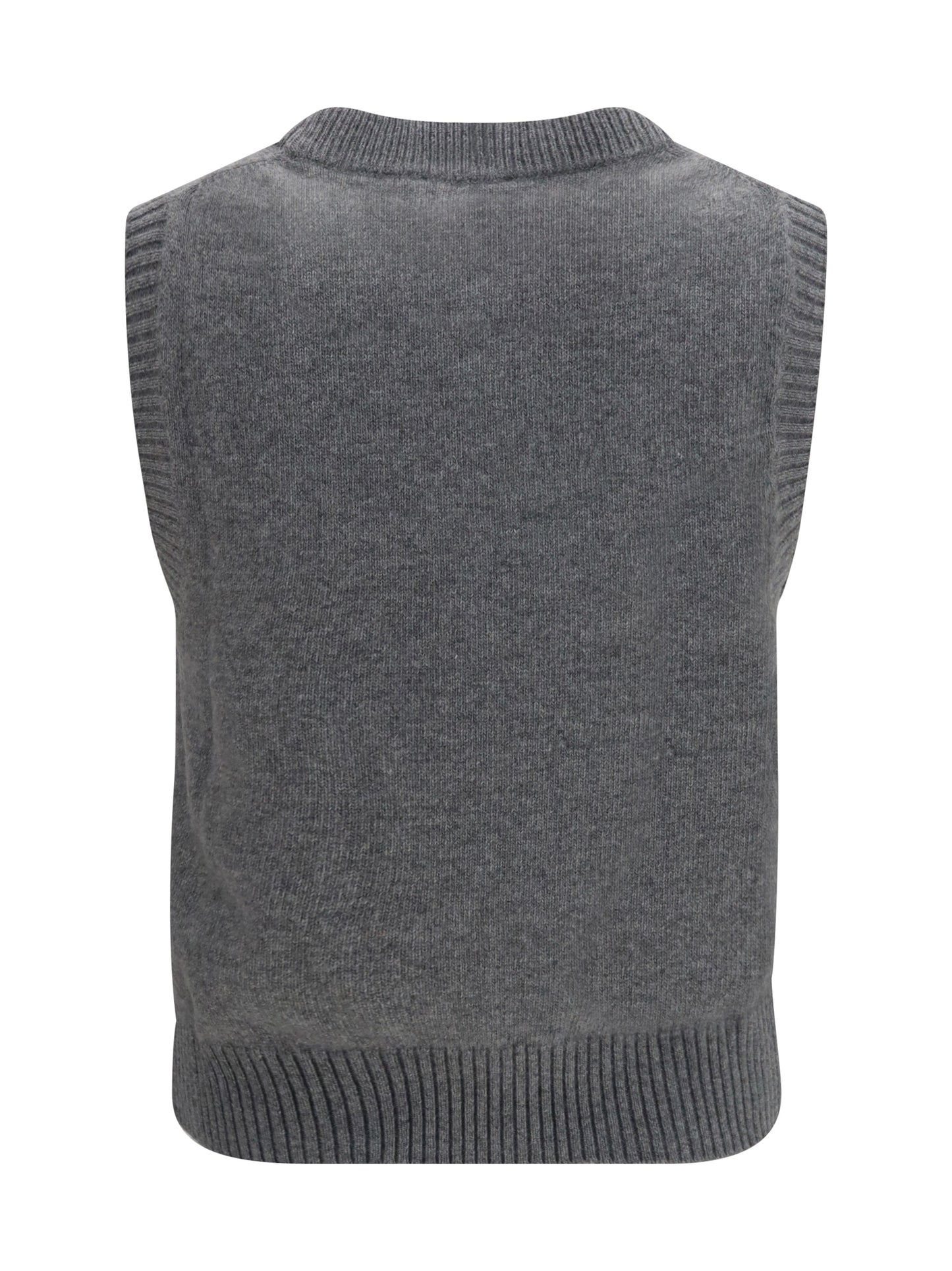 Ganni Women Wool Floral Vest GANNI