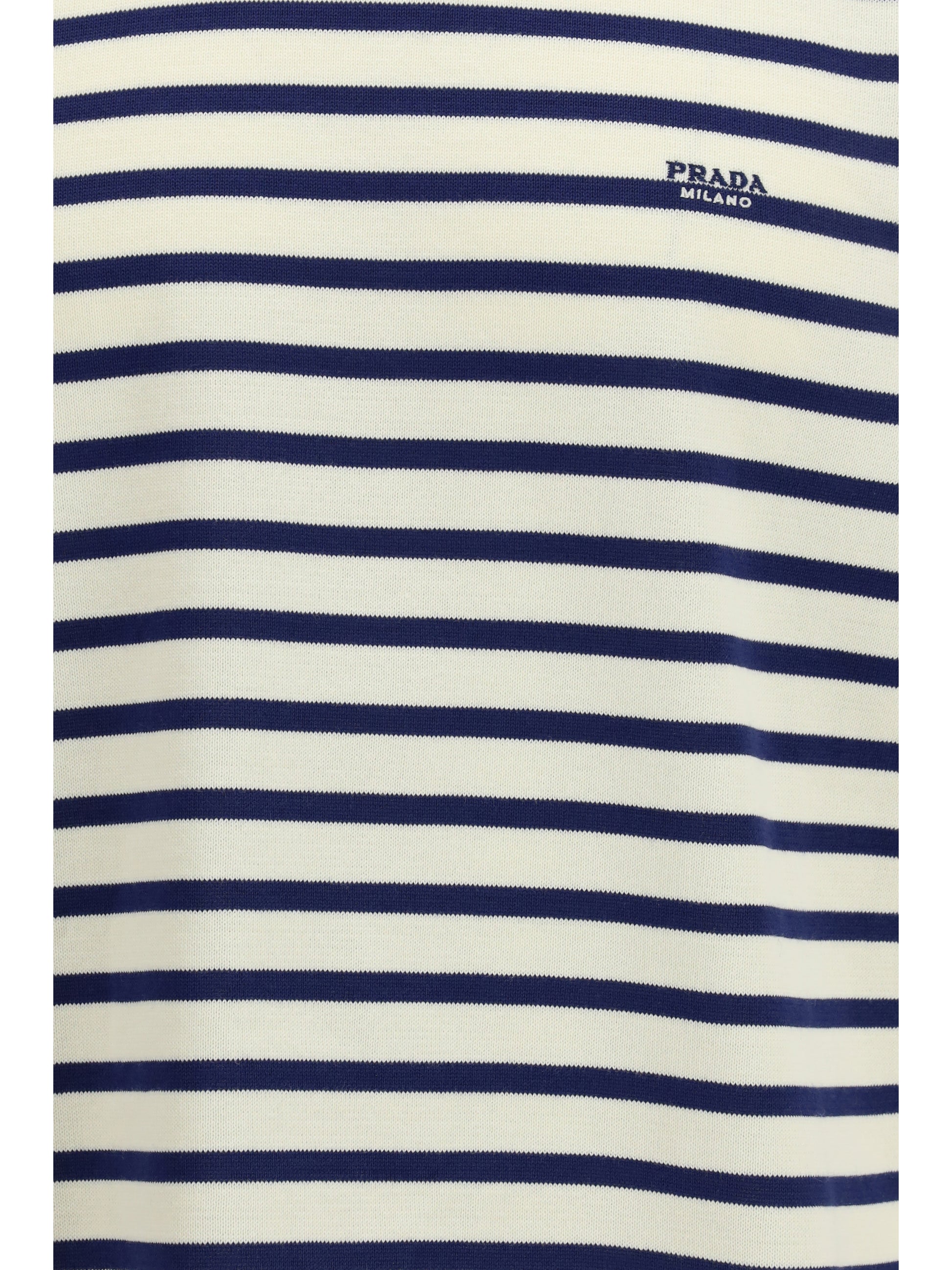 Prada Men Short-Sleeve Cotton Sweater PRADA