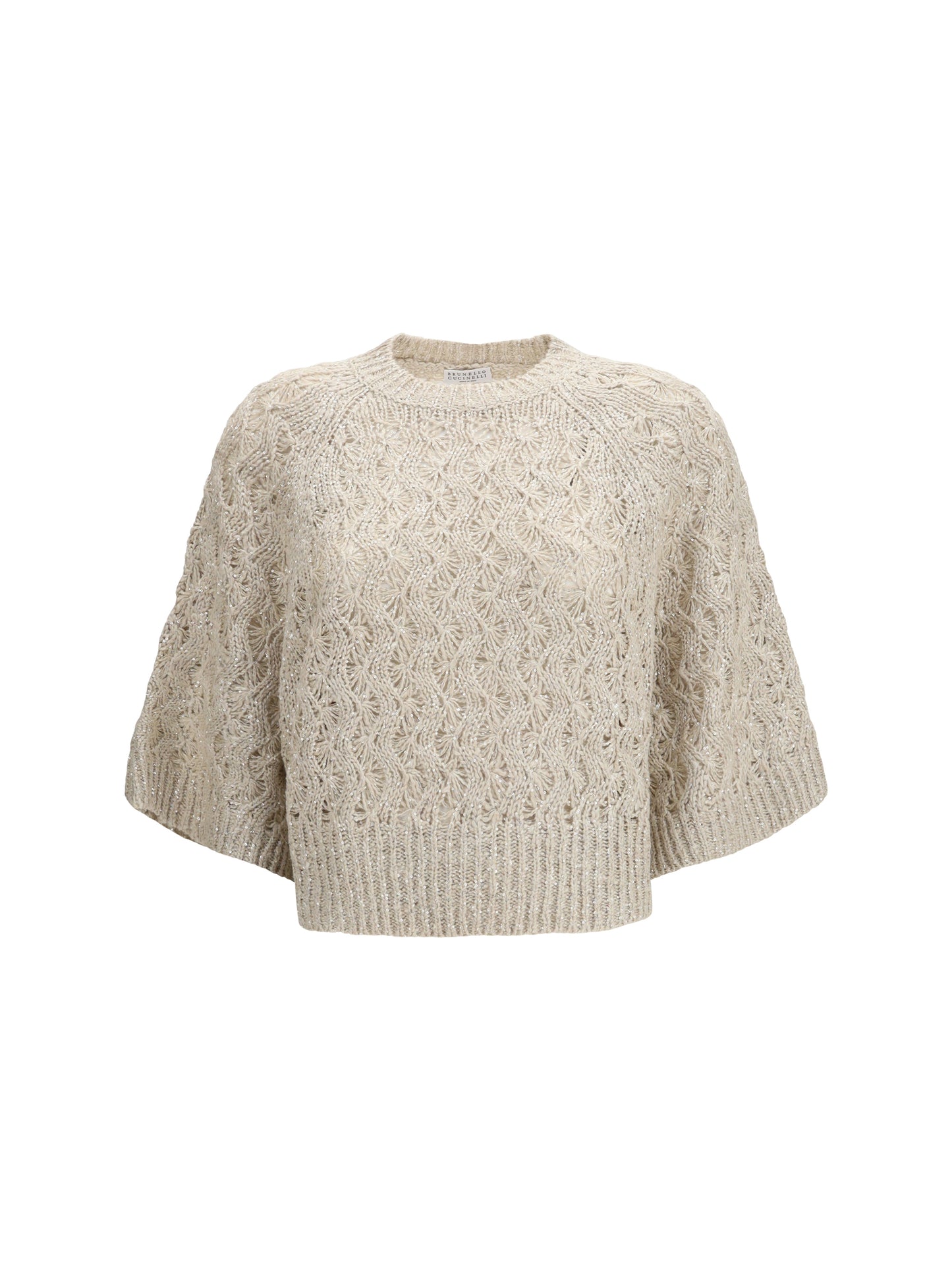 Brunello Cucinelli Women Open-Knit Construction Sweater BRUNELLO CUCINELLI