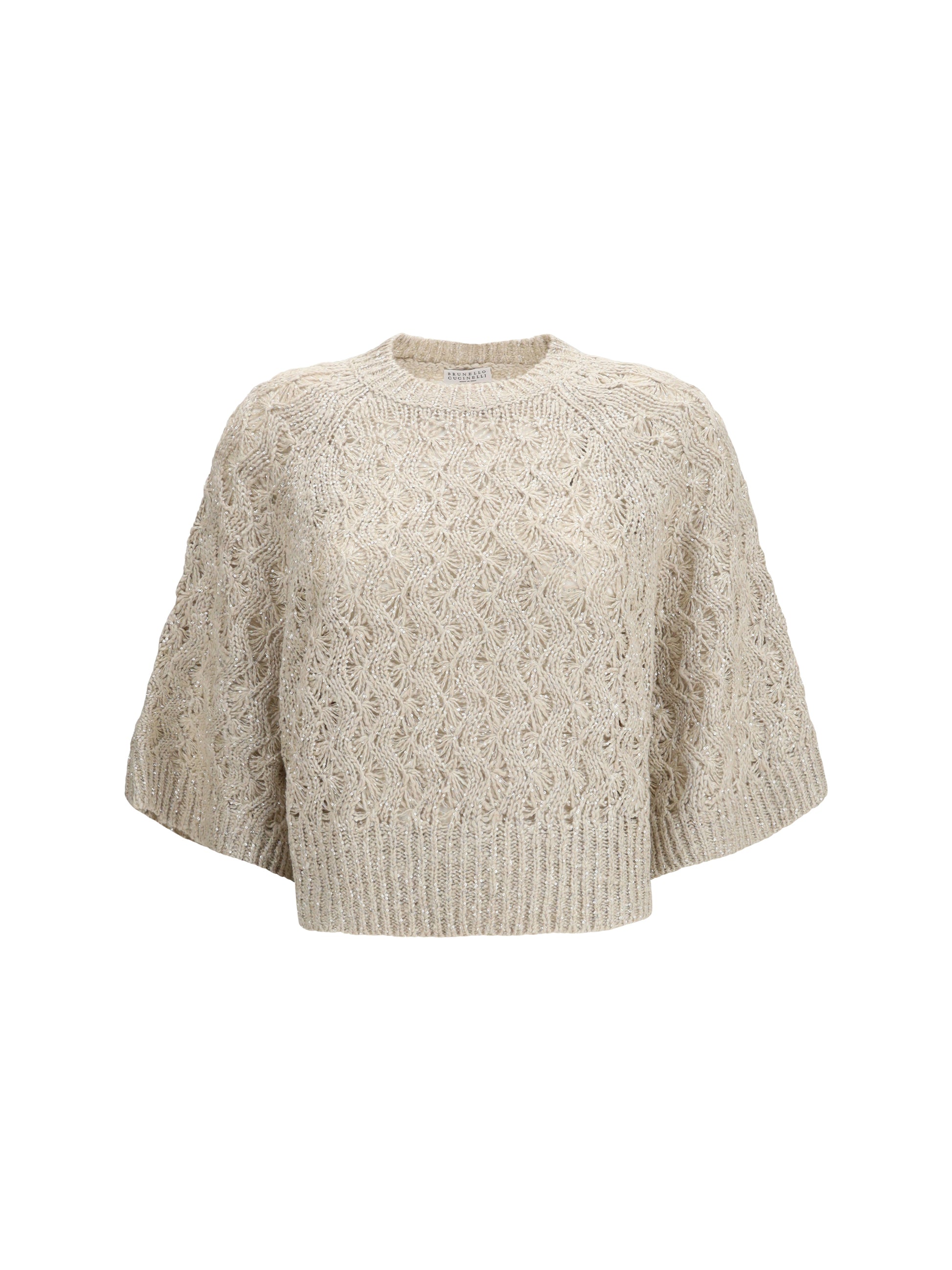 Brunello Cucinelli Women Open-Knit Construction Sweater BRUNELLO CUCINELLI