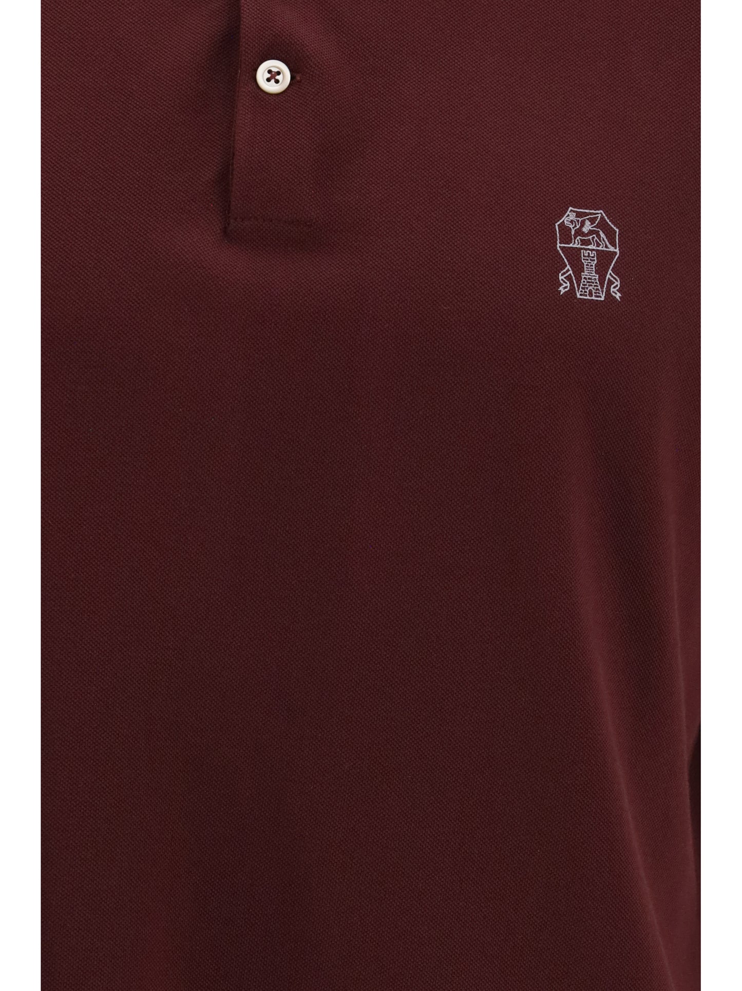 Brunello Cucinelli Men Cotton Polo BRUNELLO CUCINELLI