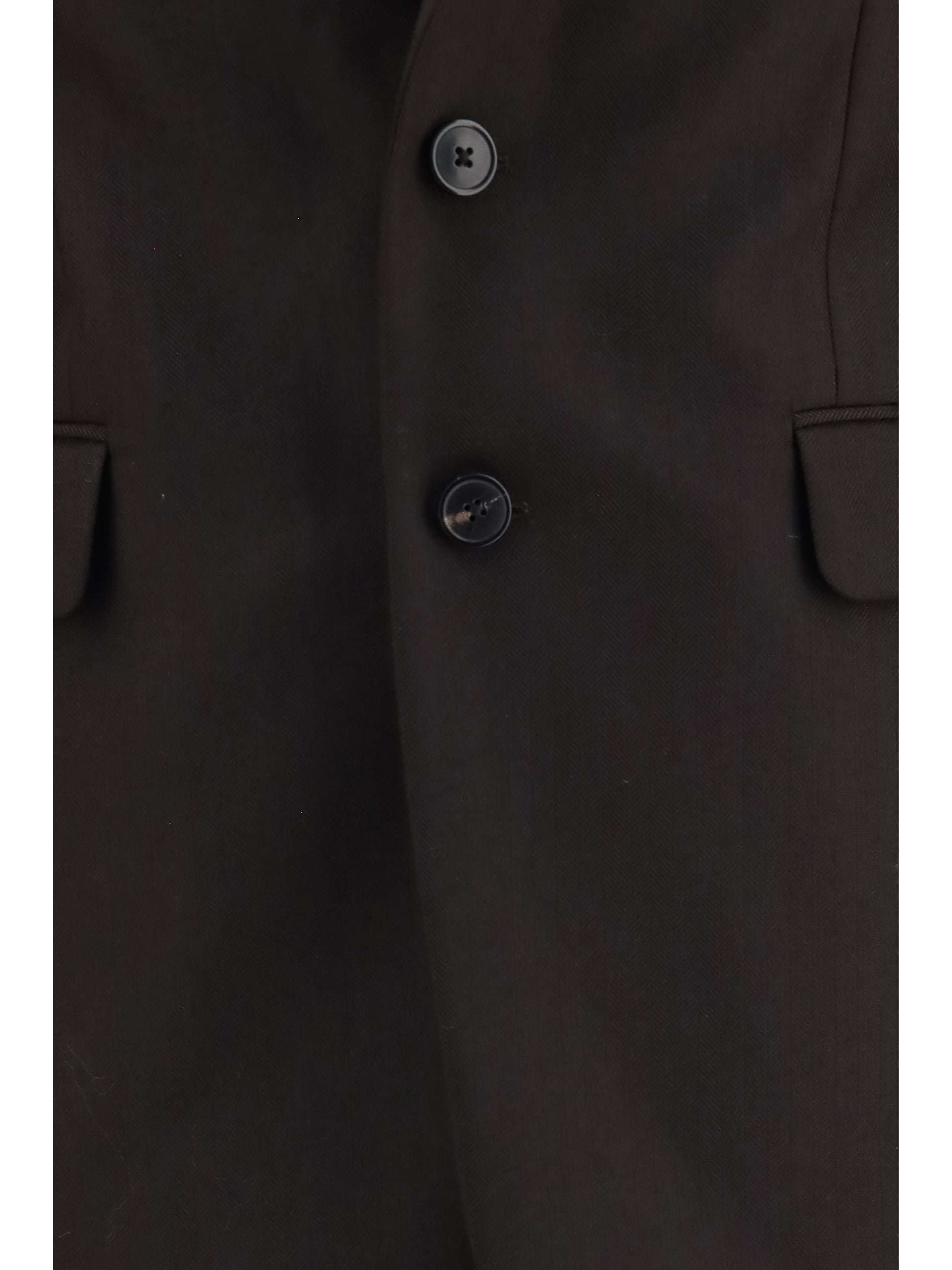 Dries Van Noten Men Chevron Wool Suit DRIES VAN NOTEN