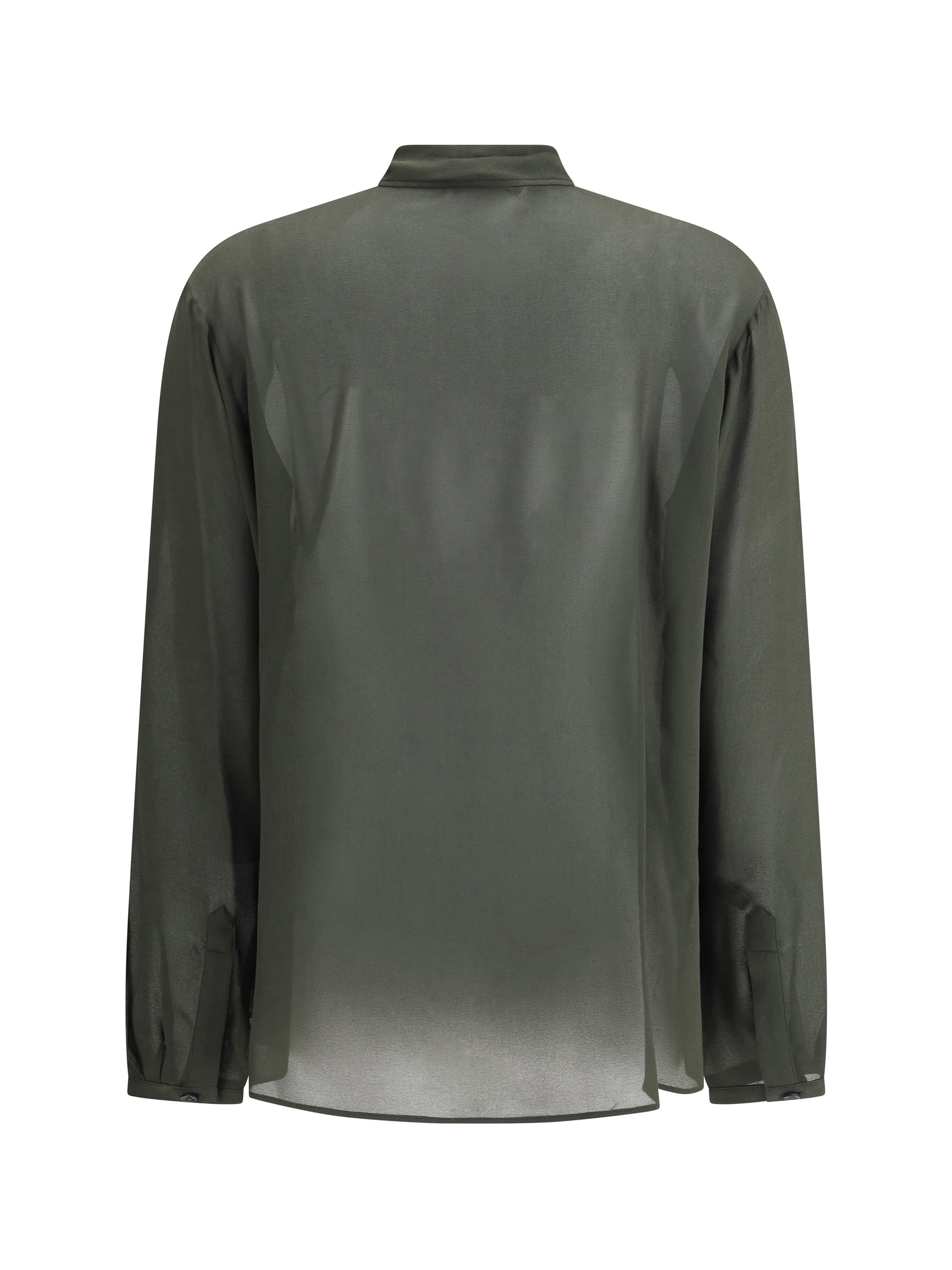 Alaïa Women Lavallière Neckline Blouse ALAIA