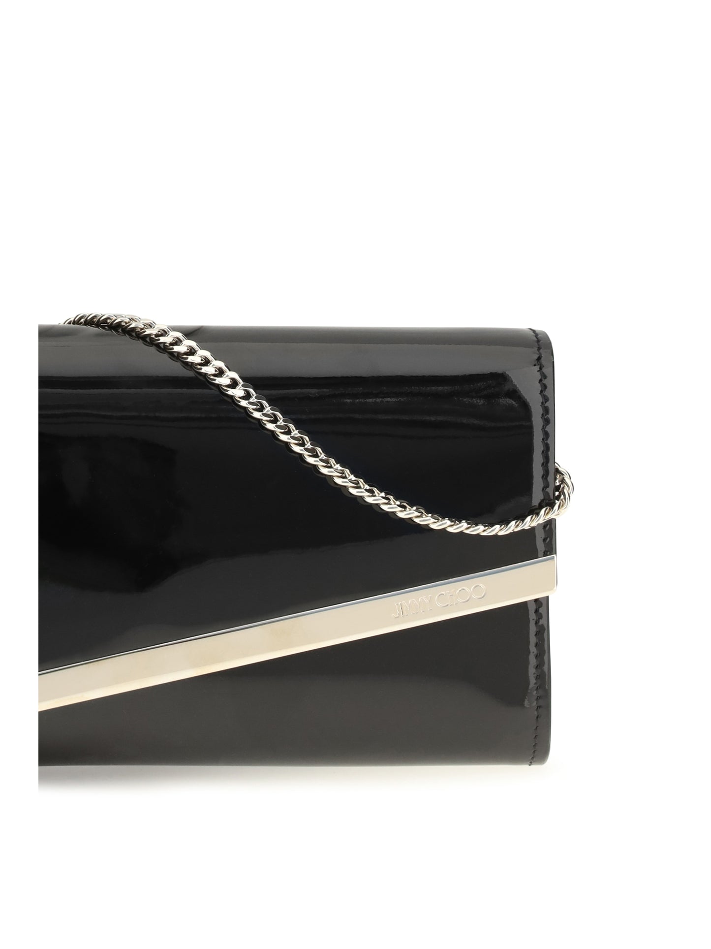Jimmy Choo Women Emmie Leather Clutch JIMMY CHOO