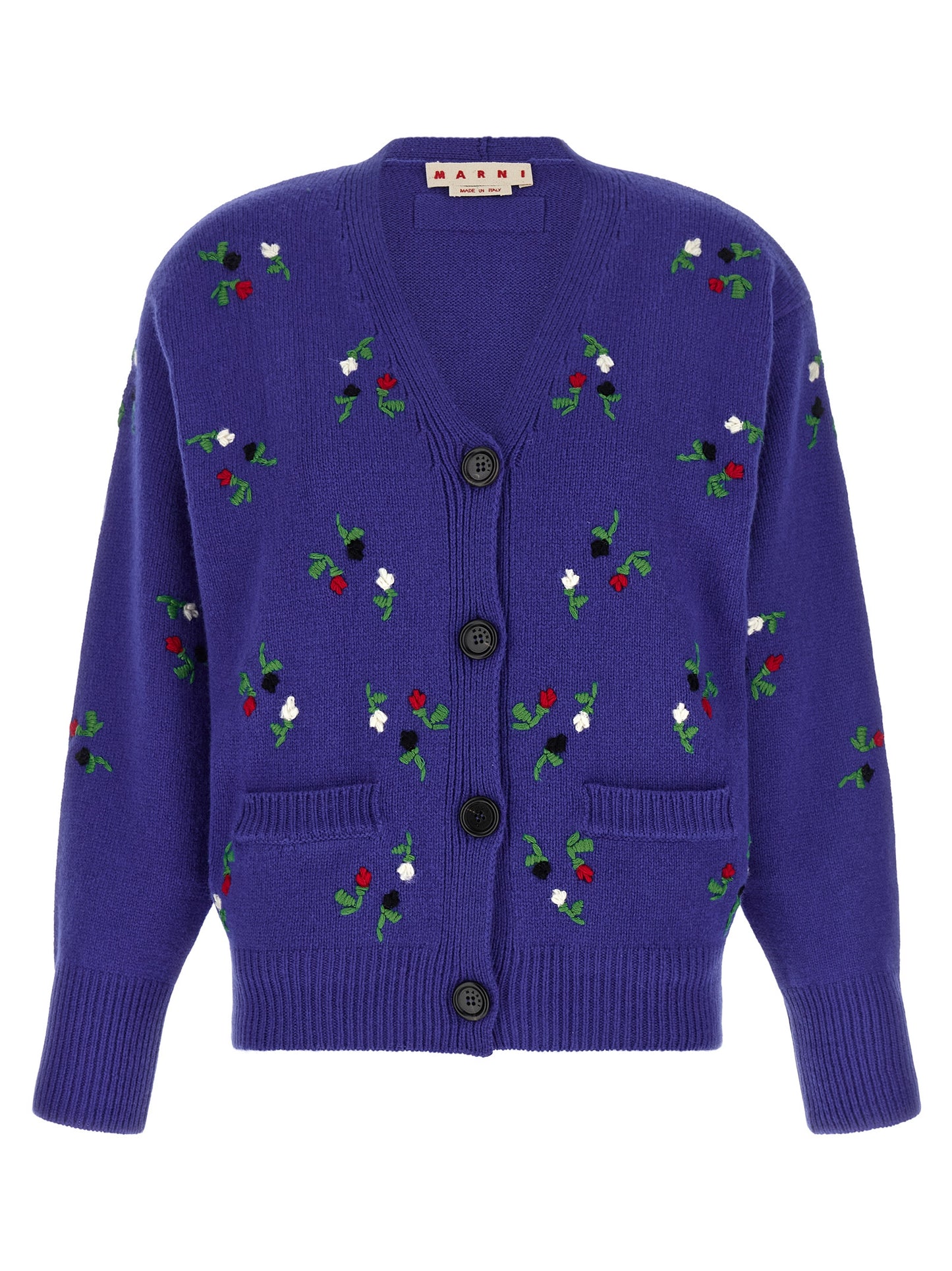 Marni Women Floral Embroidery Cardigan MARNI