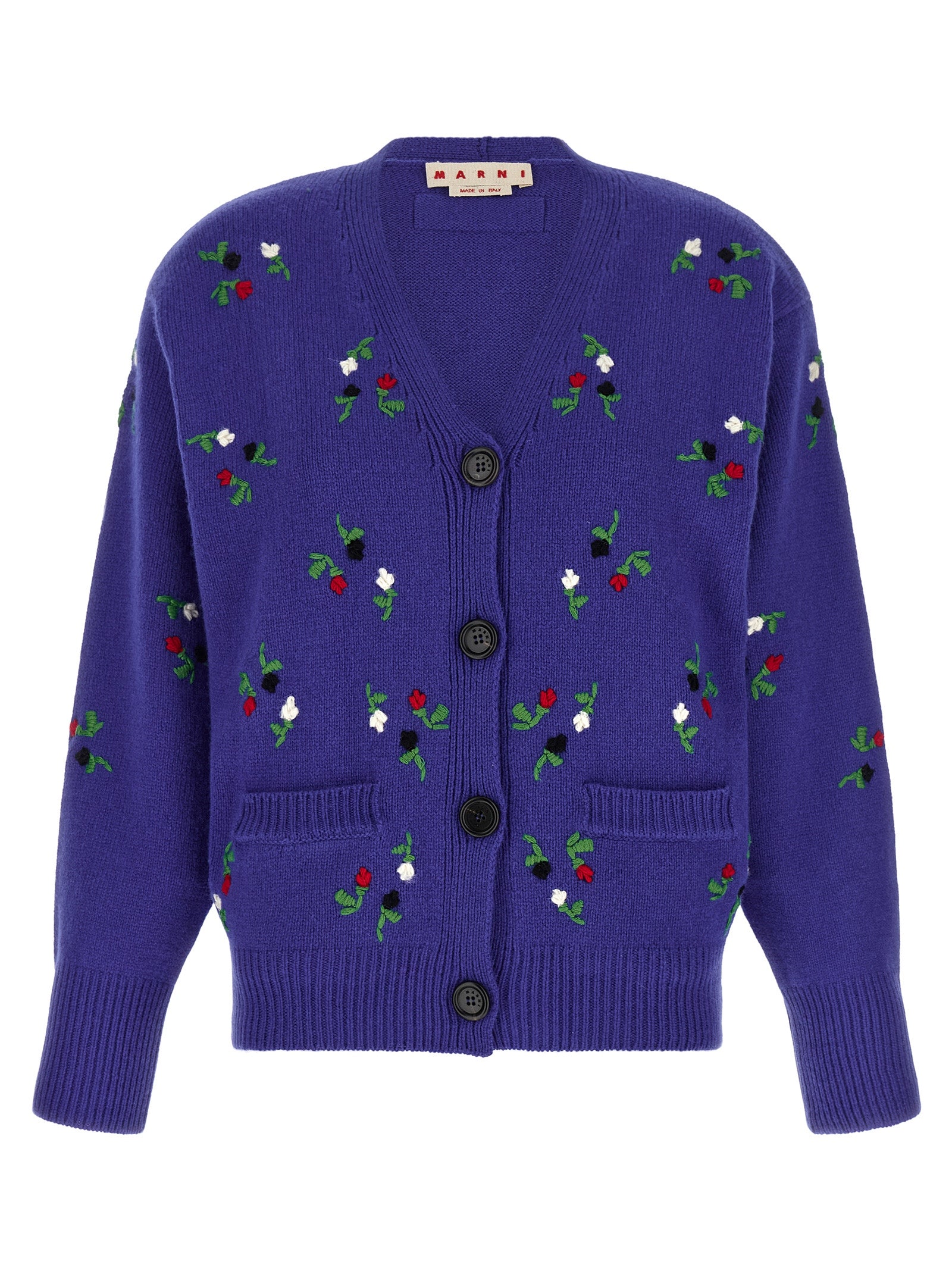 Marni Women Floral Embroidery Cardigan MARNI
