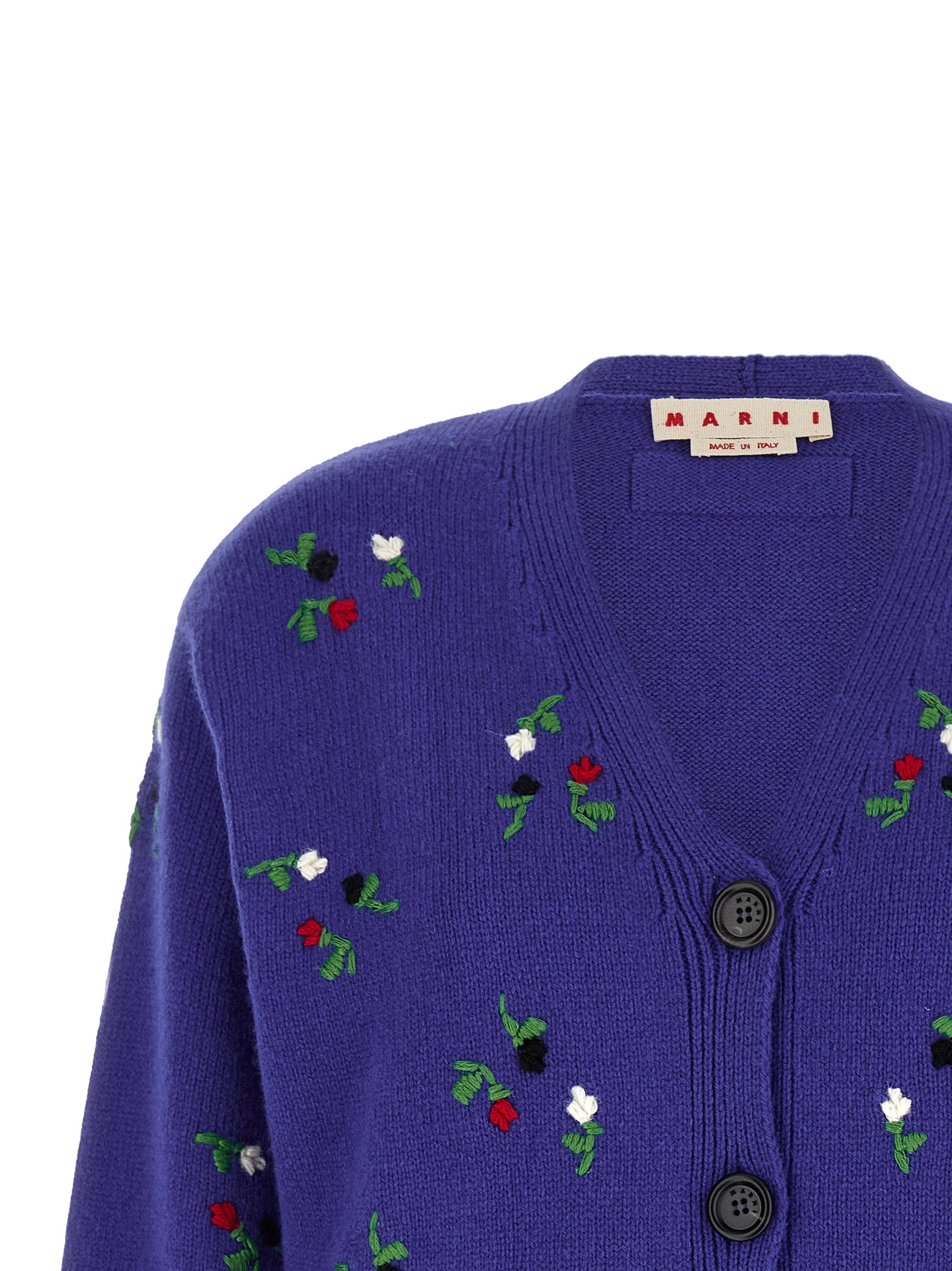 Marni Women Floral Embroidery Cardigan MARNI