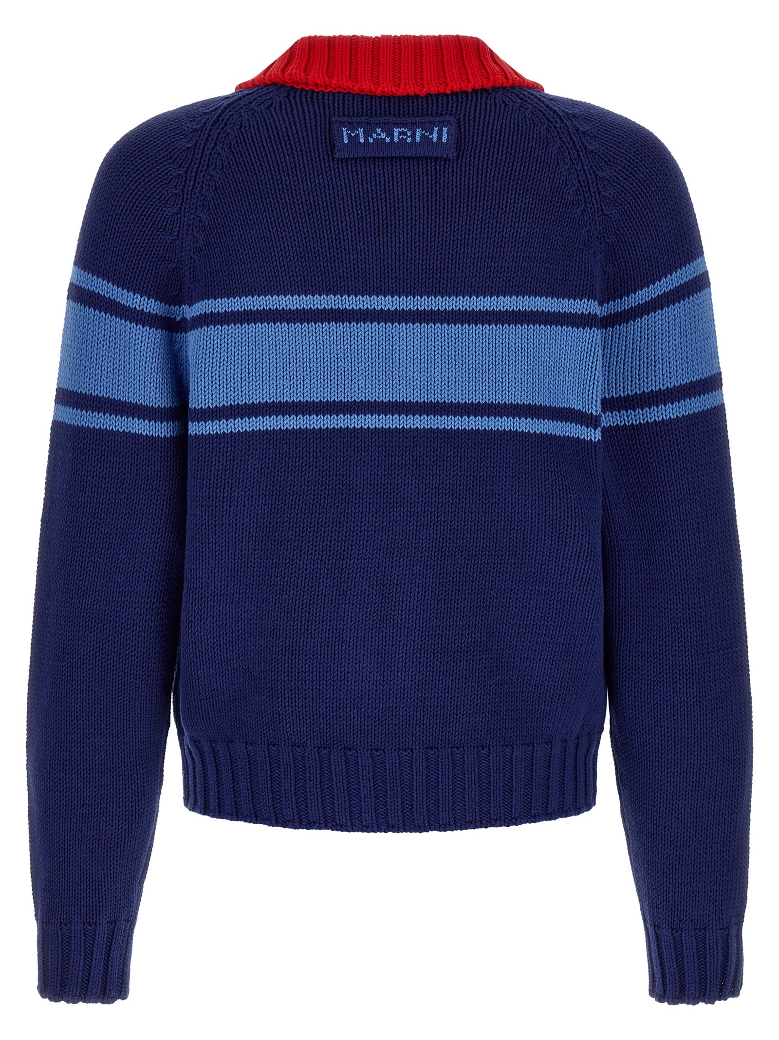 Marni Men Color Block Details Cardigan MARNI