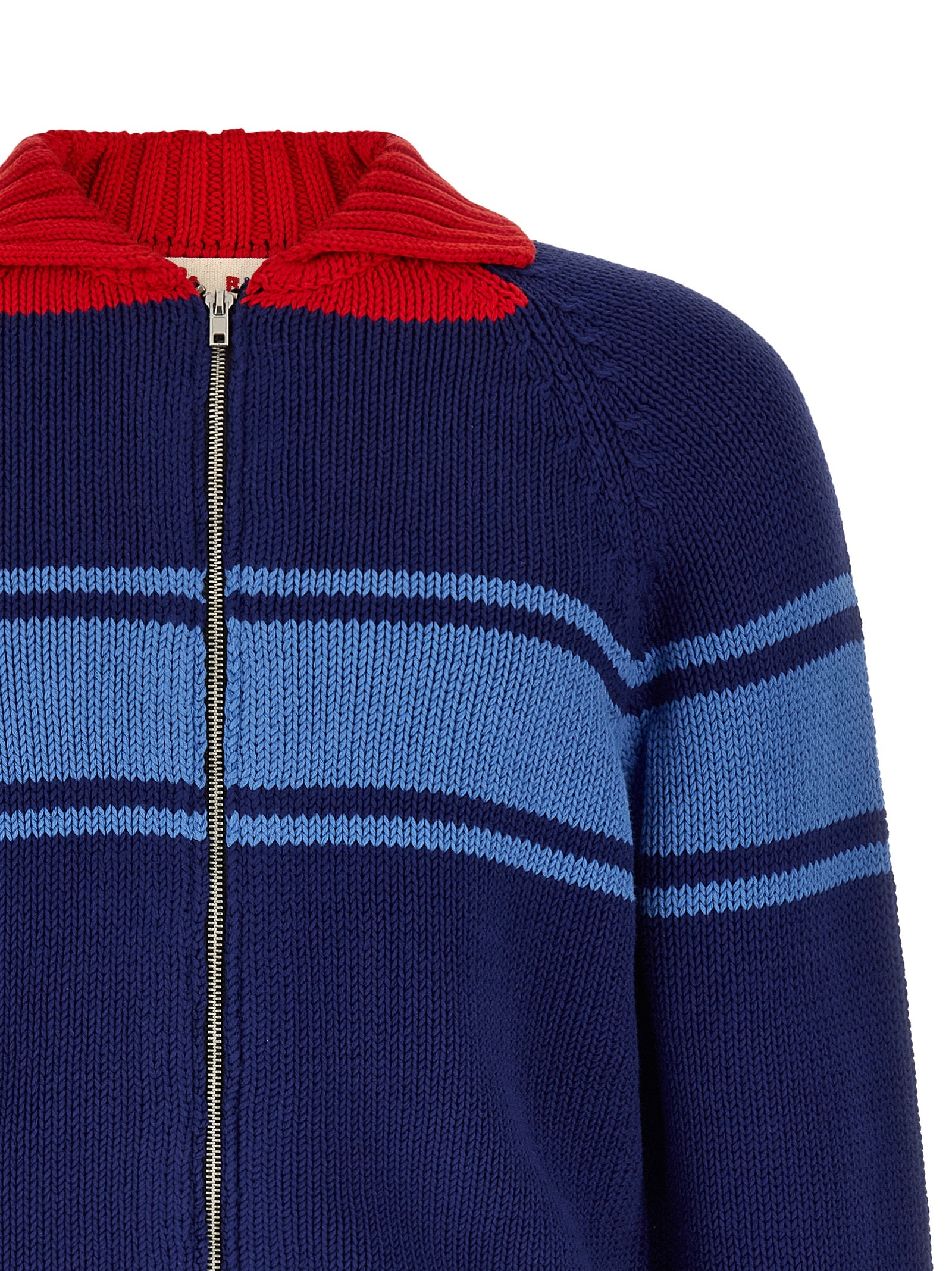 Marni Men Color Block Details Cardigan MARNI