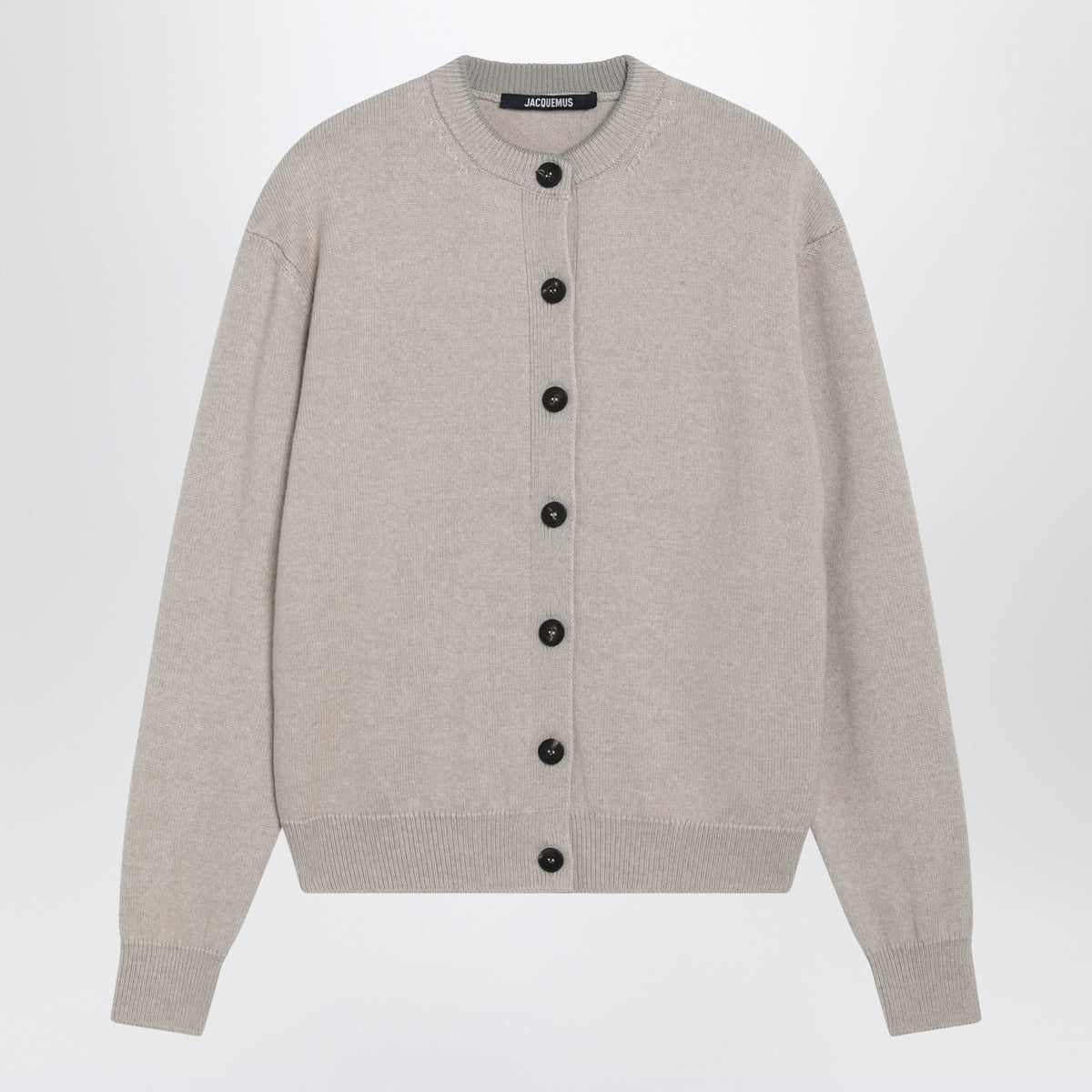 Jacquemus Moulin Light Beige Merino Wool Cardigan Women JACQUEMUS