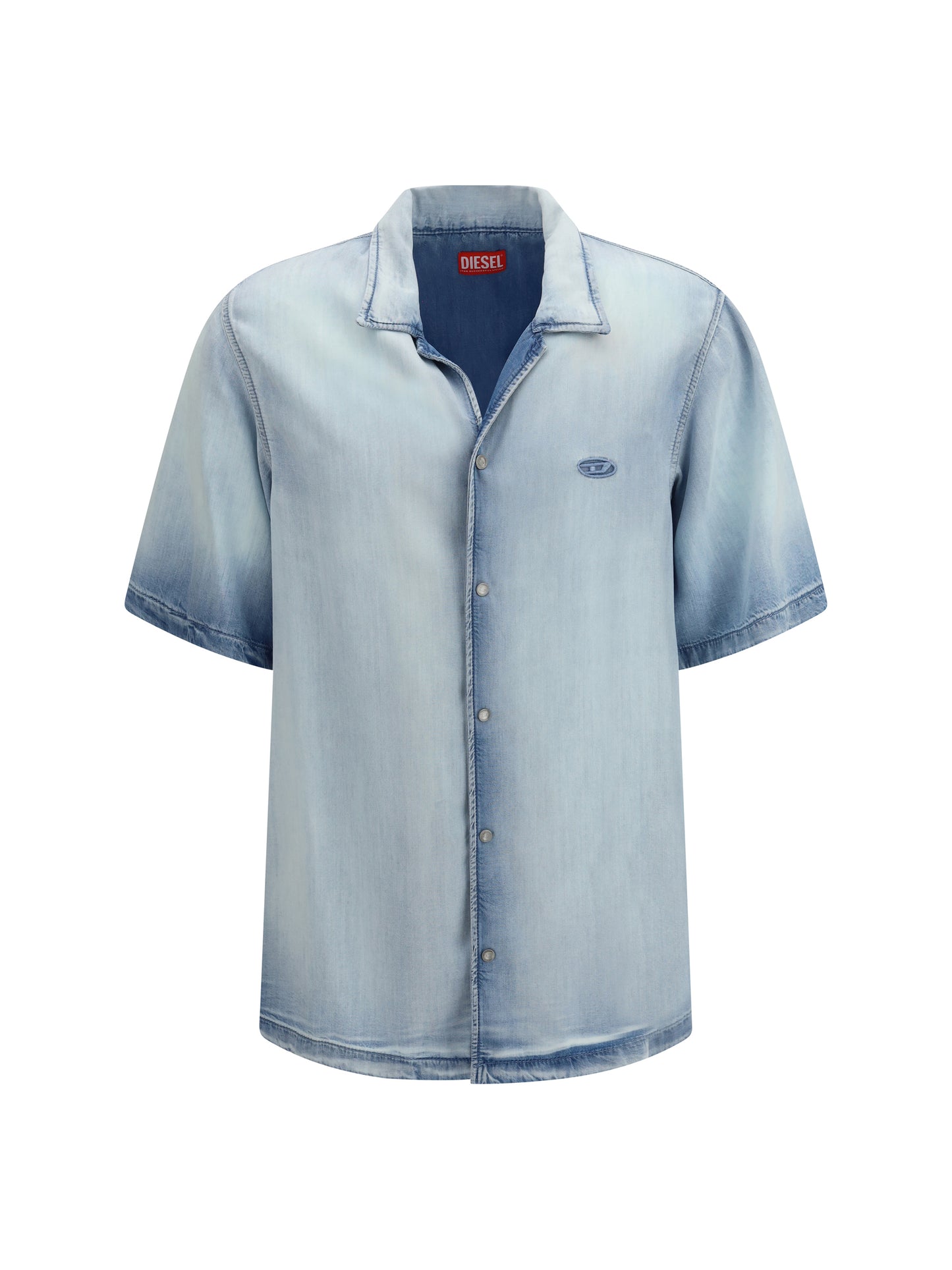 Diesel Men D-Nabil-Fsi Shirt With Short Sleeves DIESEL
