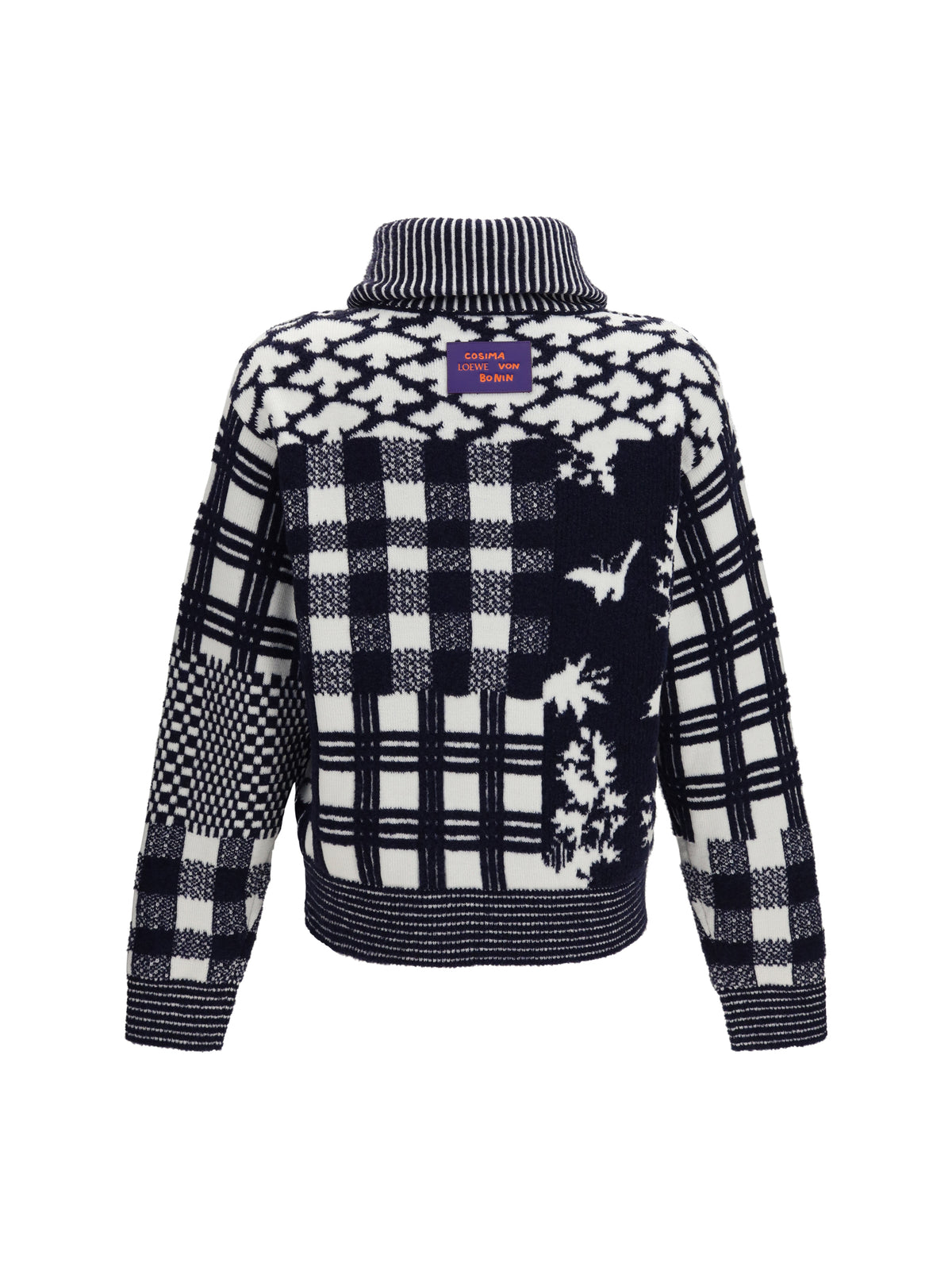 Loewe Men Wool Zip Sweater LOEWE