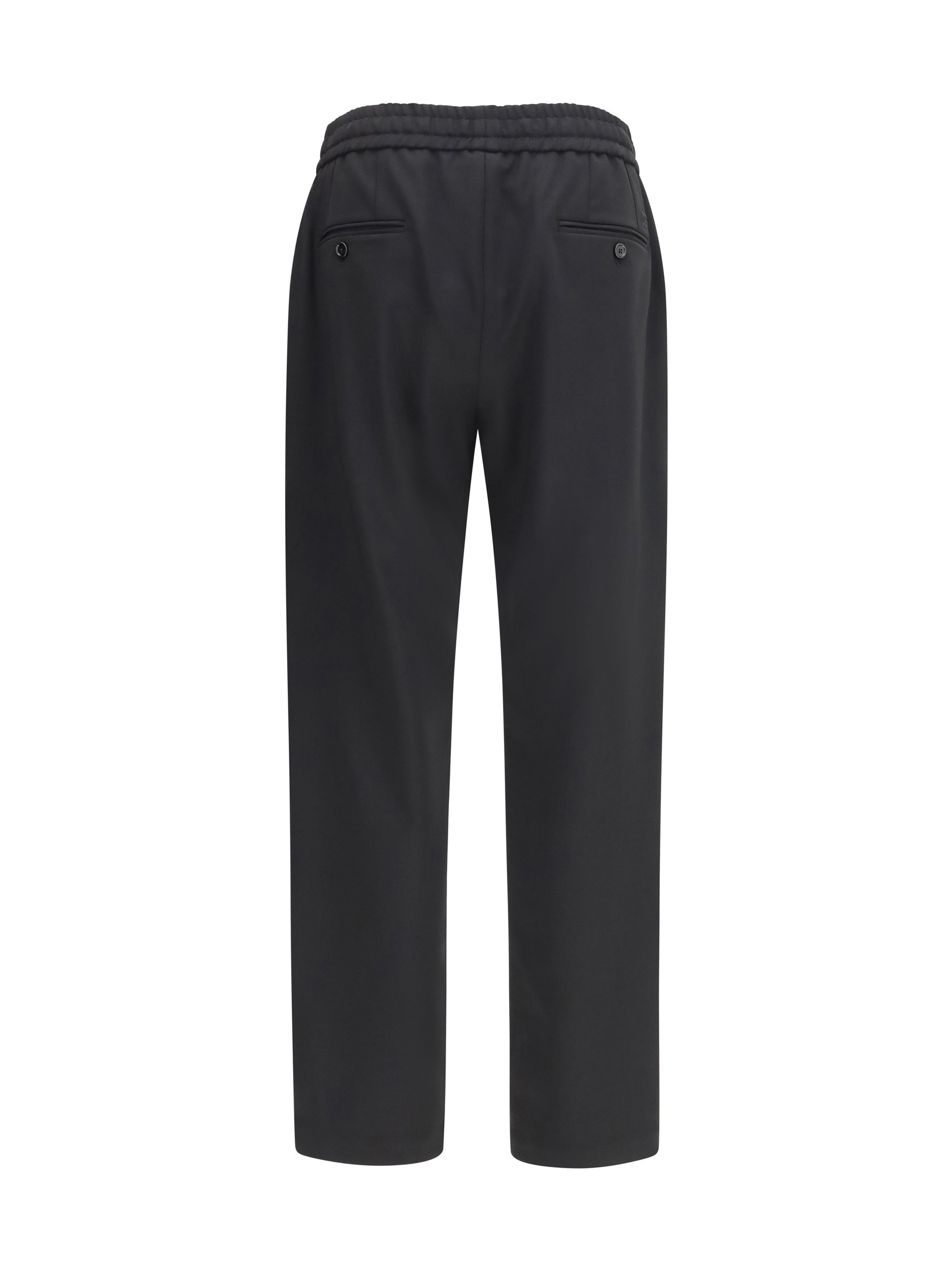 Dolce & Gabbana Men Wool Gabardine Jogger Pants DOLCE & GABBANA