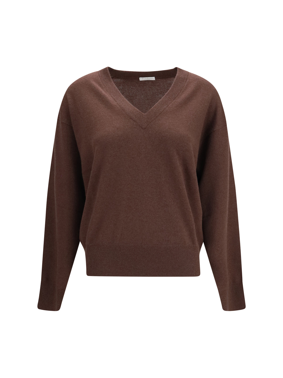 Brunello Cucinelli Women V-Neck Cashmere Sweater BRUNELLO CUCINELLI