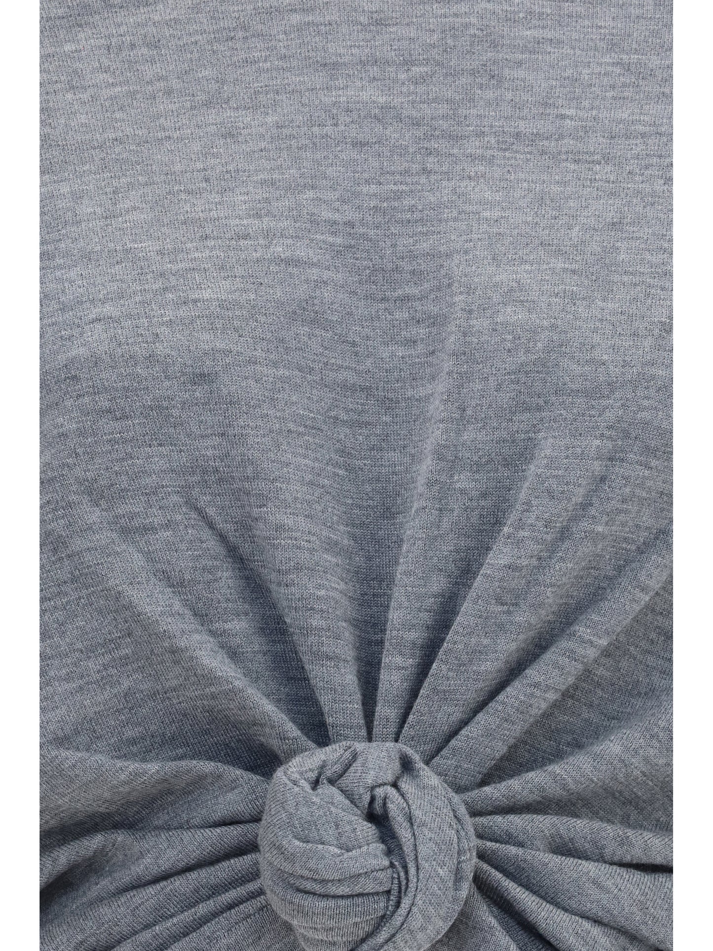 Magda Butrym Women Long-Sleeve Knot T-Shirt
