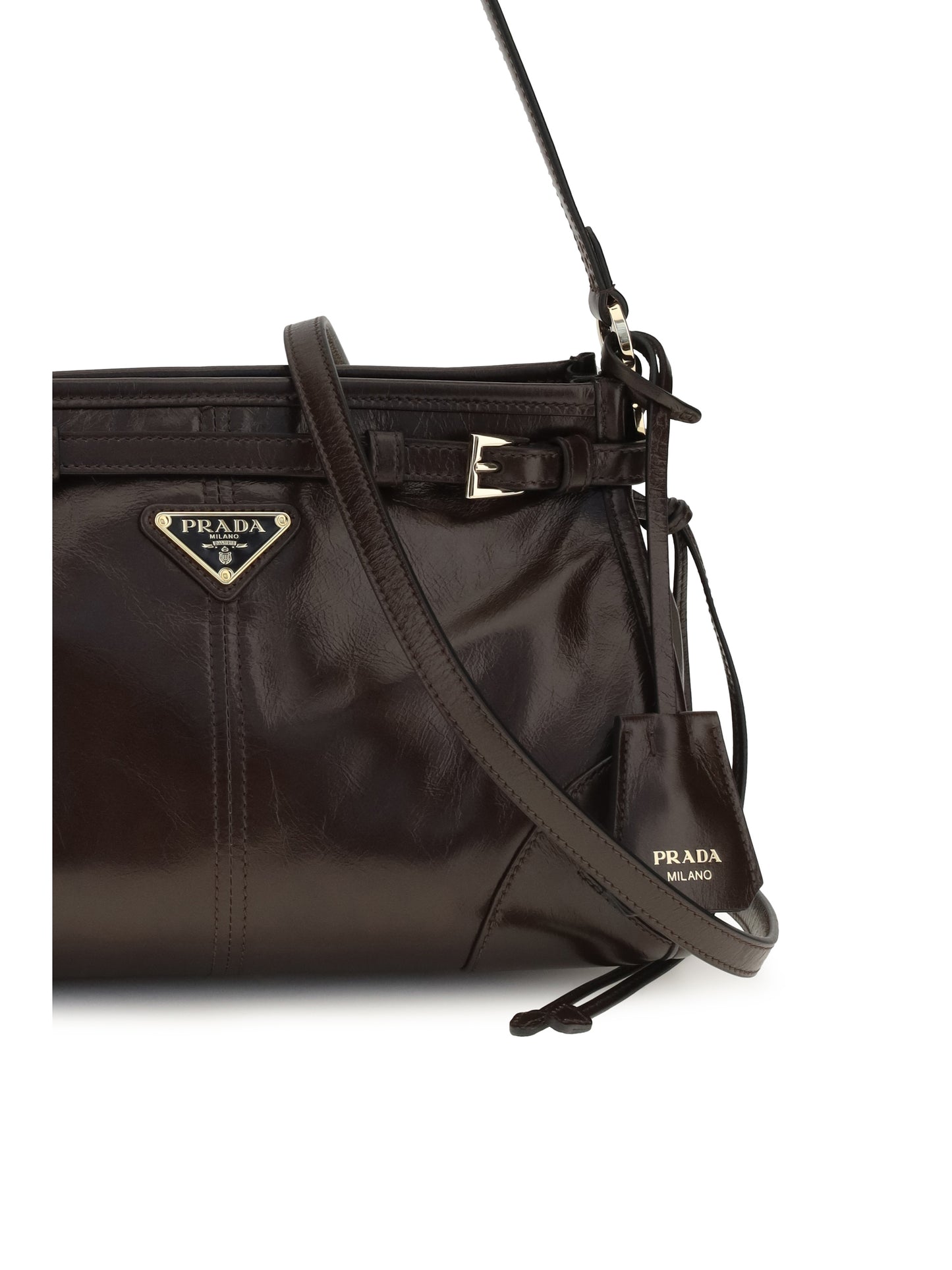Prada Women Small Bonnie Handbag In Leather PRADA