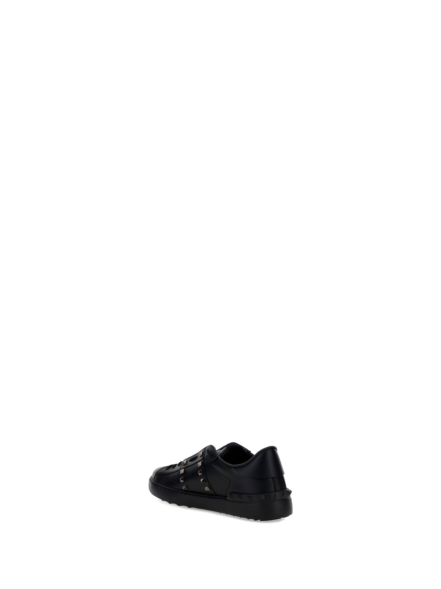 Valentino Garavani Men Rockstud Untitled Calf Leather Sneakers VALENTINO GARAVANI