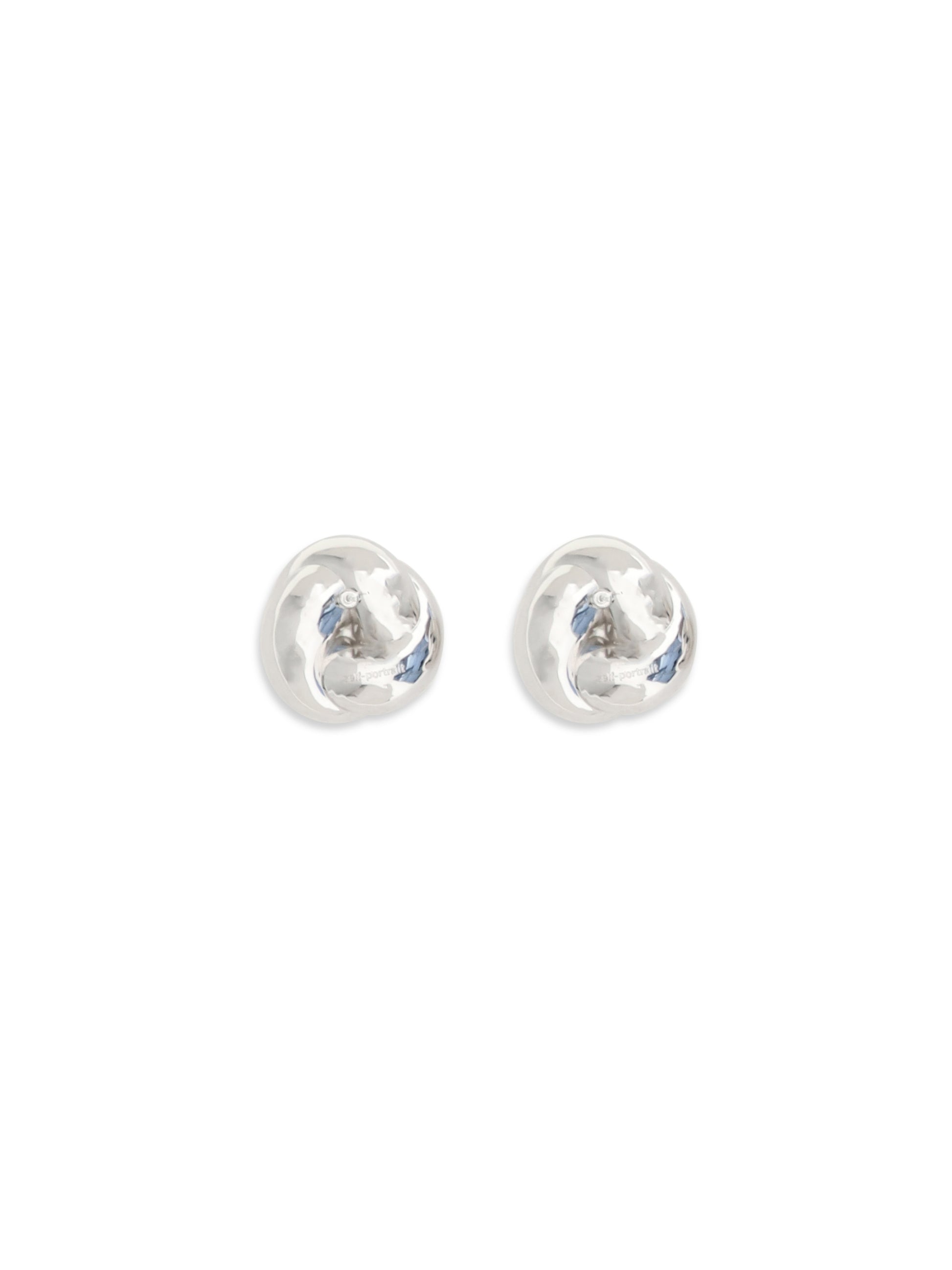 Self-Portrait Women Silver Knot Earrings SELF-PORTRAIT