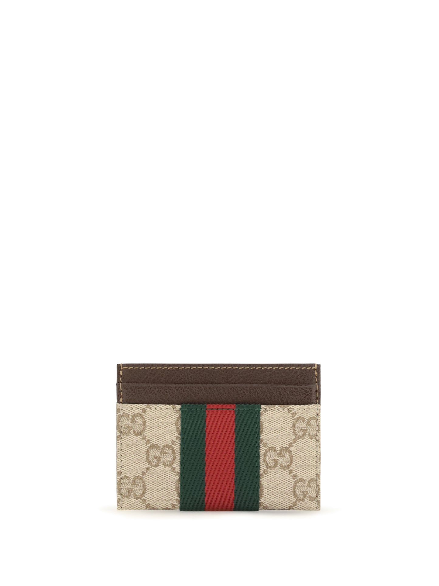 Gucci Women Card Holder With Web Stripe GUCCI
