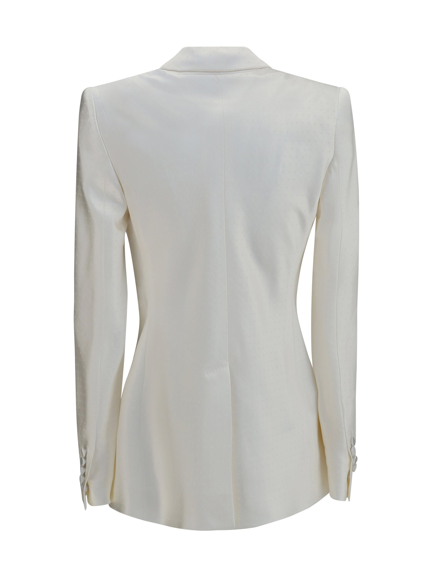 Tom Ford Women Polka-Dot Satin Double-Breasted Blazer