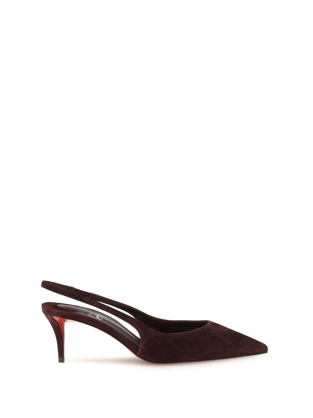 Christian Louboutin Women Miss Z Slingback Suede Pumps CHRISTIAN LOUBOUTIN