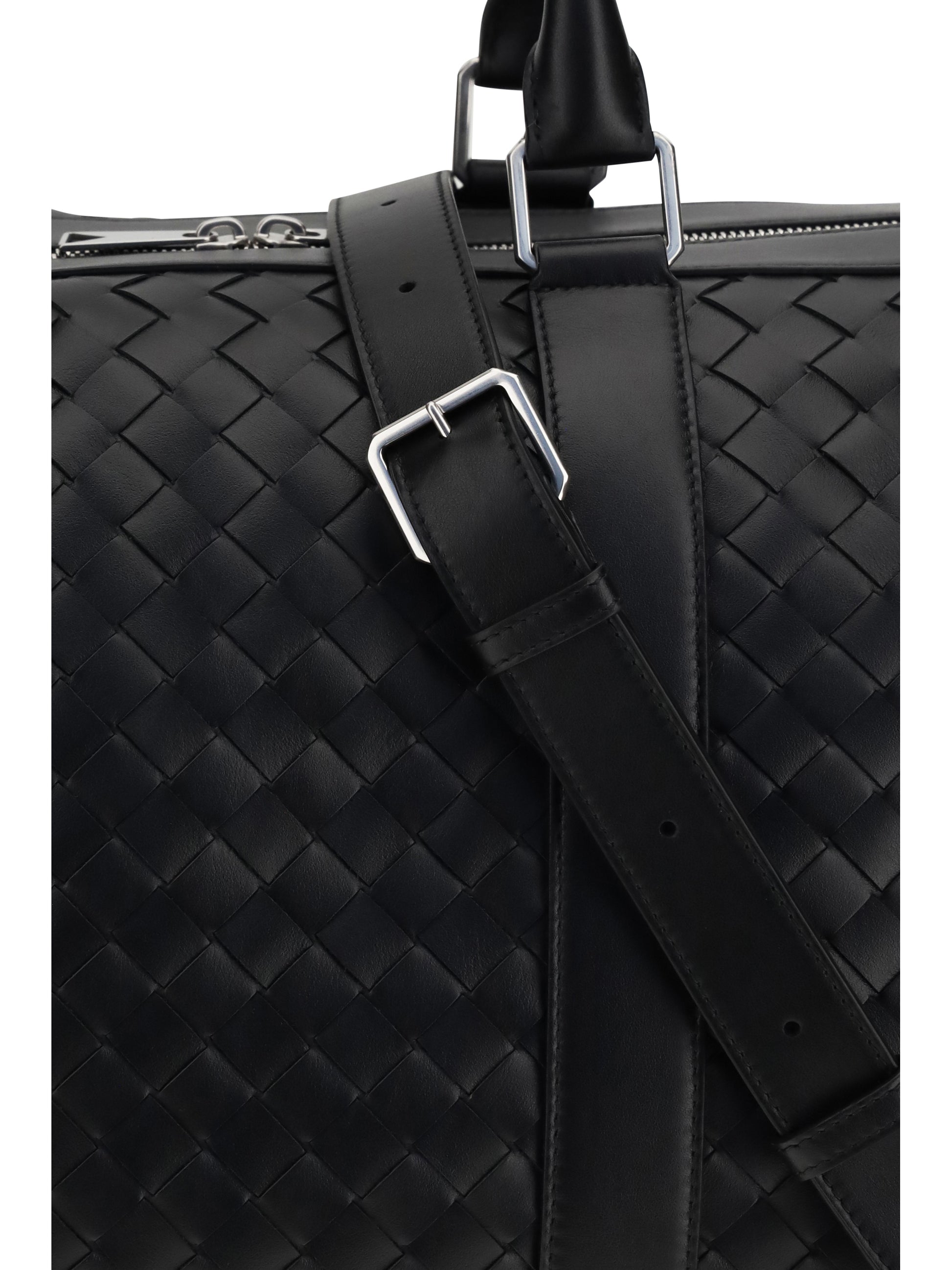Bottega Veneta Men Intrecciato Cabin-Size Travel Bag BOTTEGA VENETA