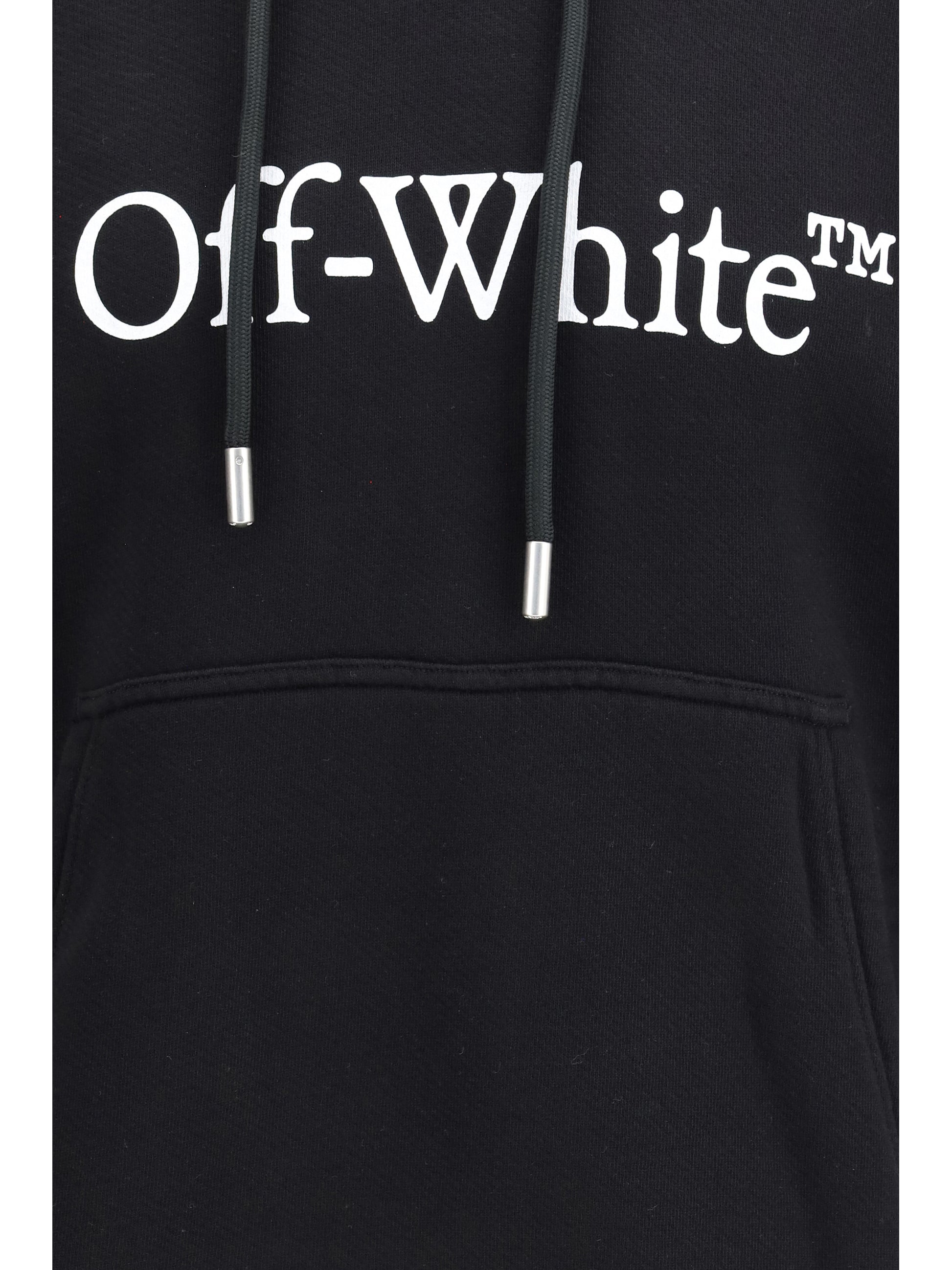 Off-White Men Big Logo Bookkish Over Hoodie OFF-WHITE