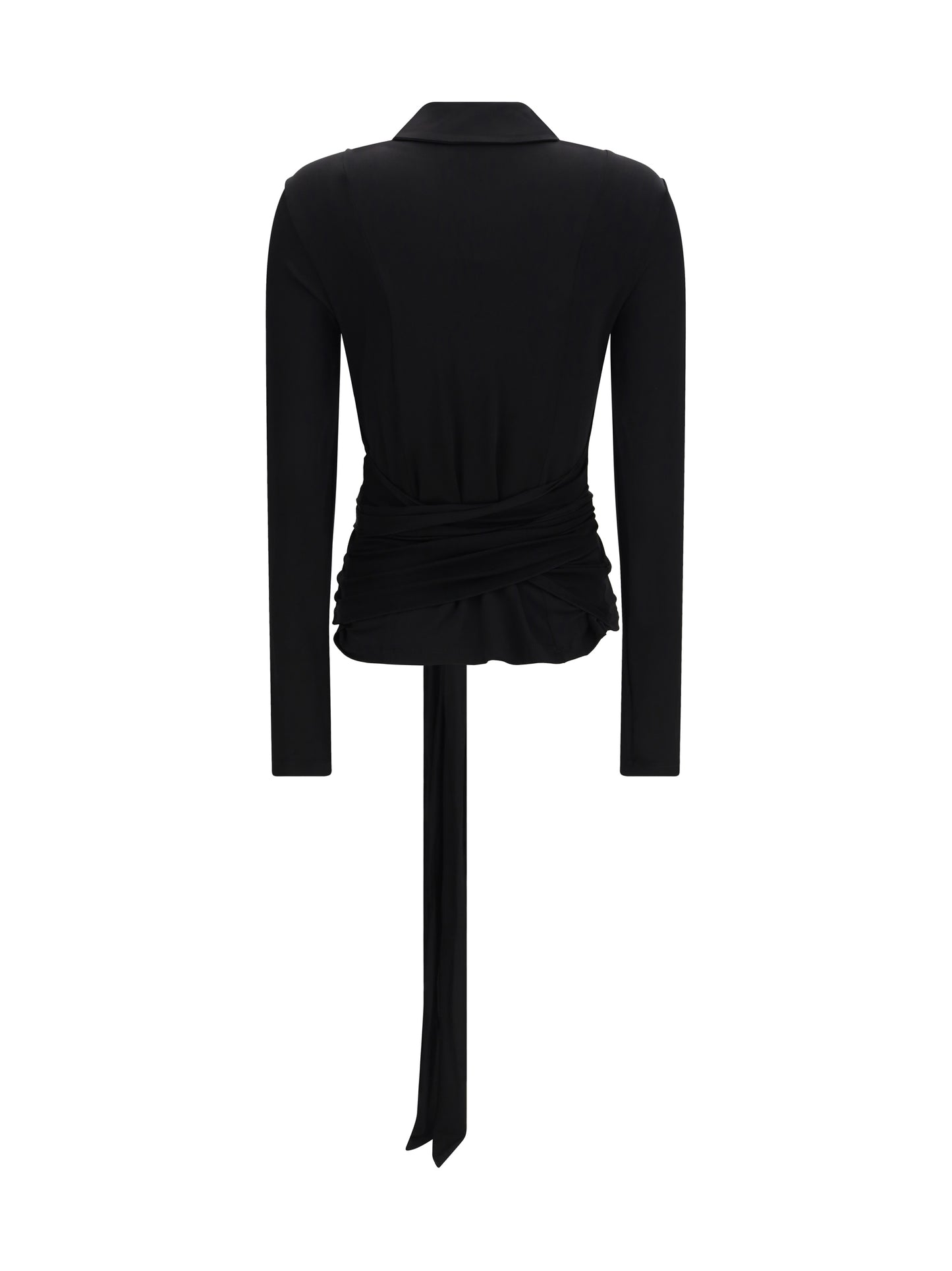 Ganni Women Marl Mesh Shirt GANNI