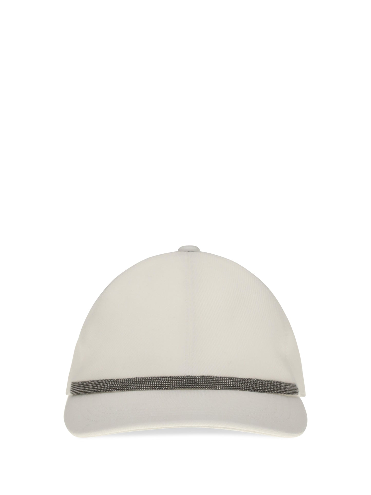 Brunello Cucinelli Women Baseball Cap With Monili Embellishment BRUNELLO CUCINELLI