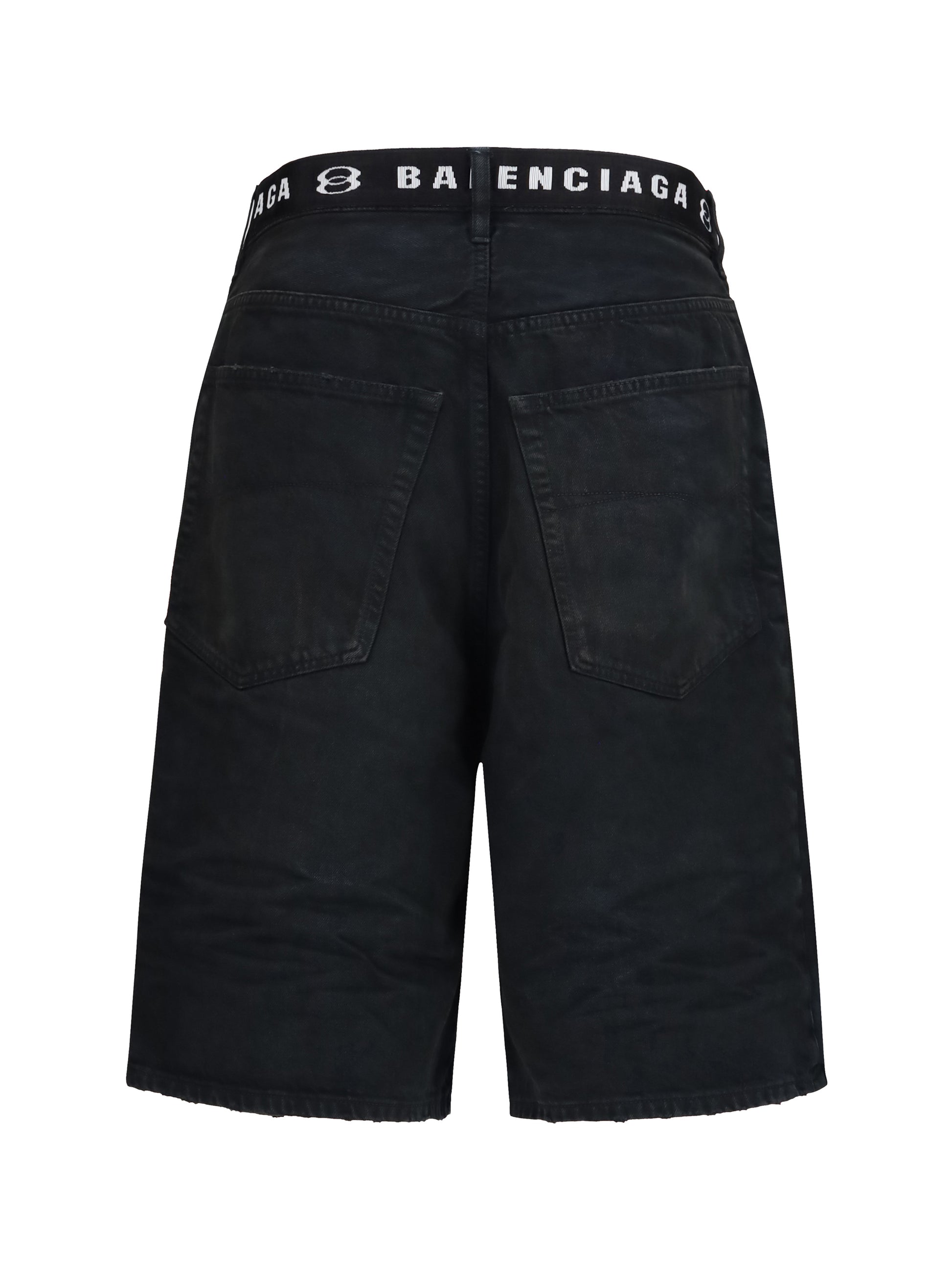 Balenciaga Men Belted Shorts BALENCIAGA