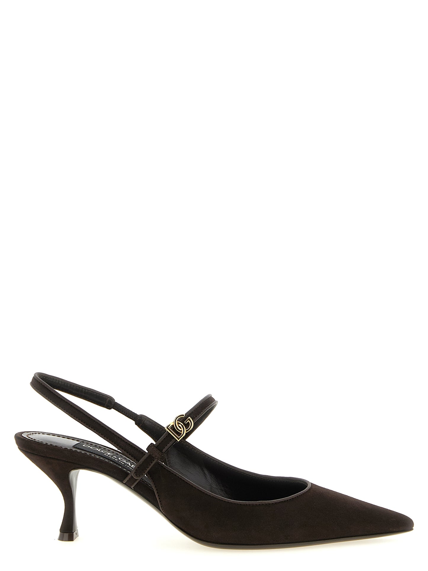 Dolce & Gabbana Women Suede Slingbacks DOLCE & GABBANA