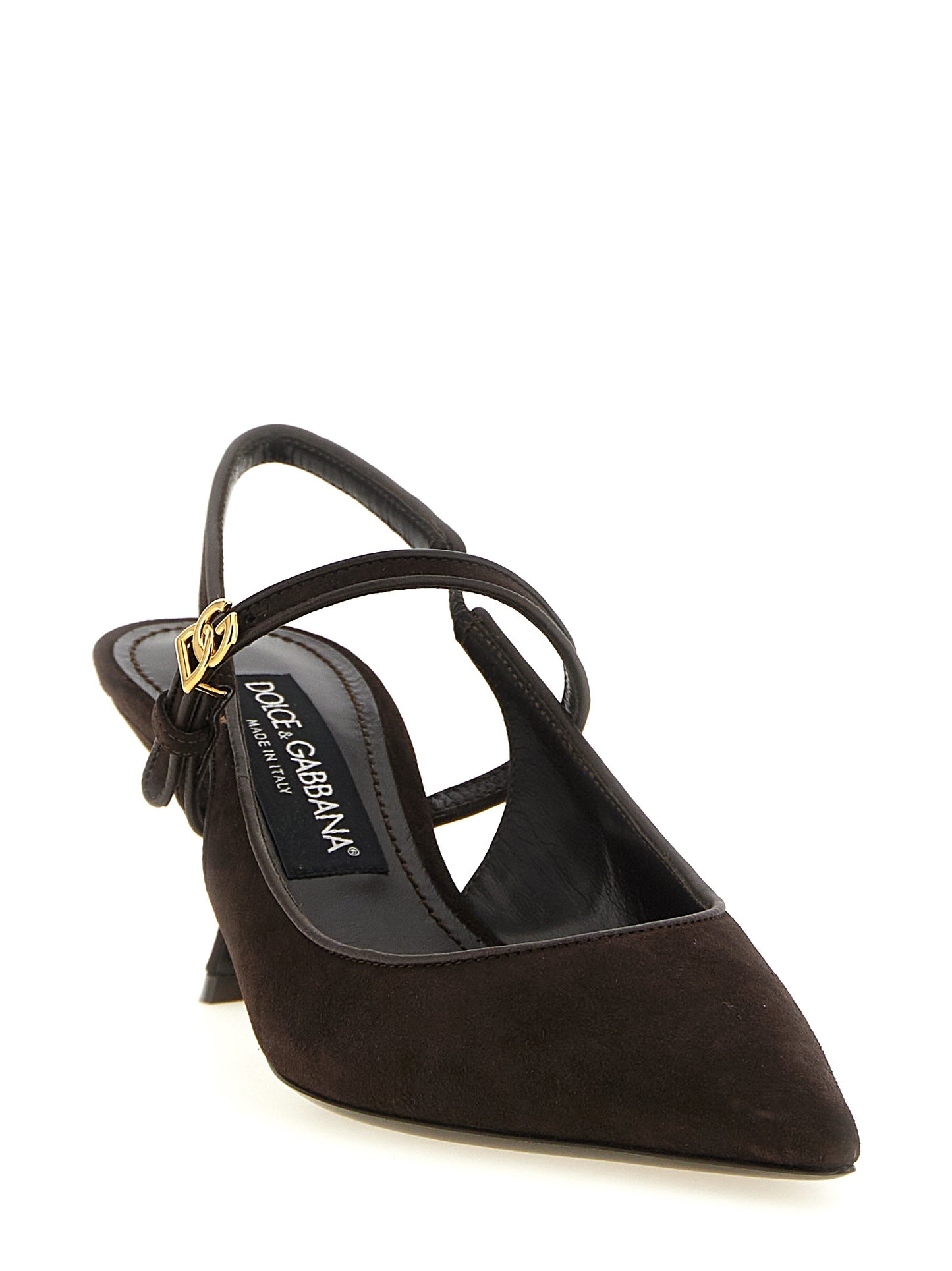 Dolce & Gabbana Women Suede Slingbacks DOLCE & GABBANA
