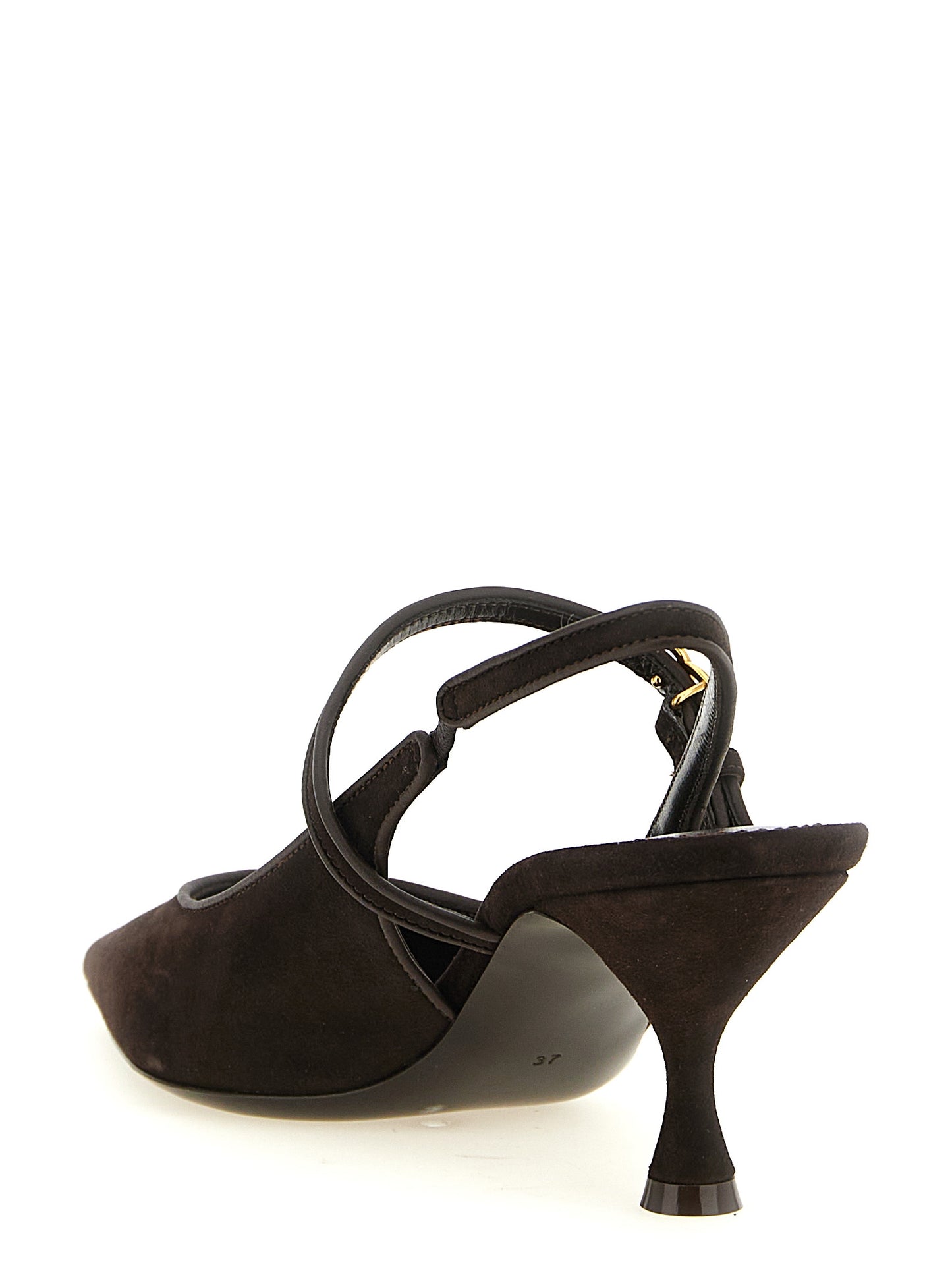 Dolce & Gabbana Women Suede Slingbacks DOLCE & GABBANA