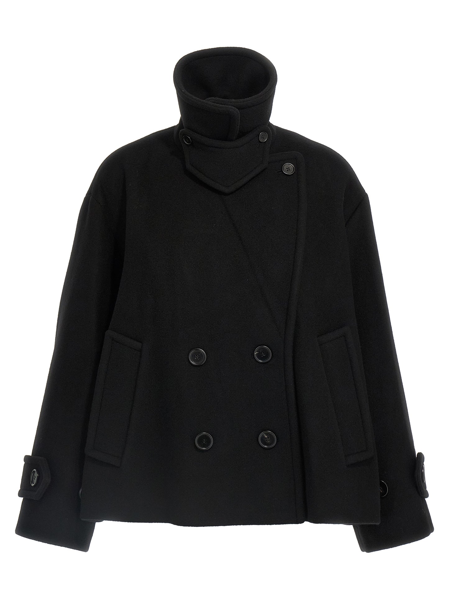 Chloé Women Double Breasted Wool Coat CHLOE