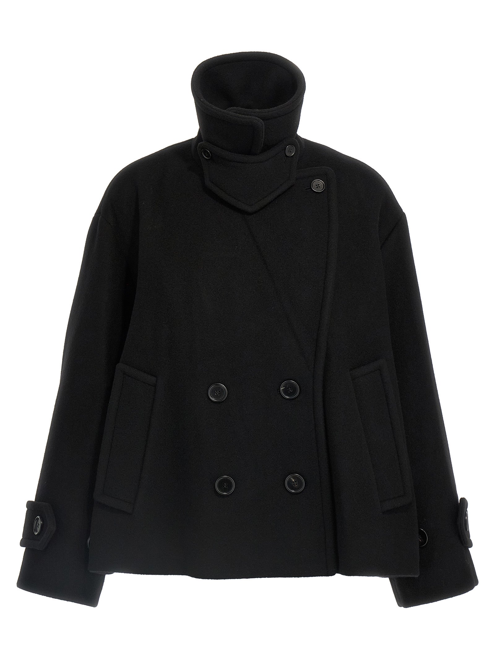 Chloé Women Double Breasted Wool Coat CHLOE