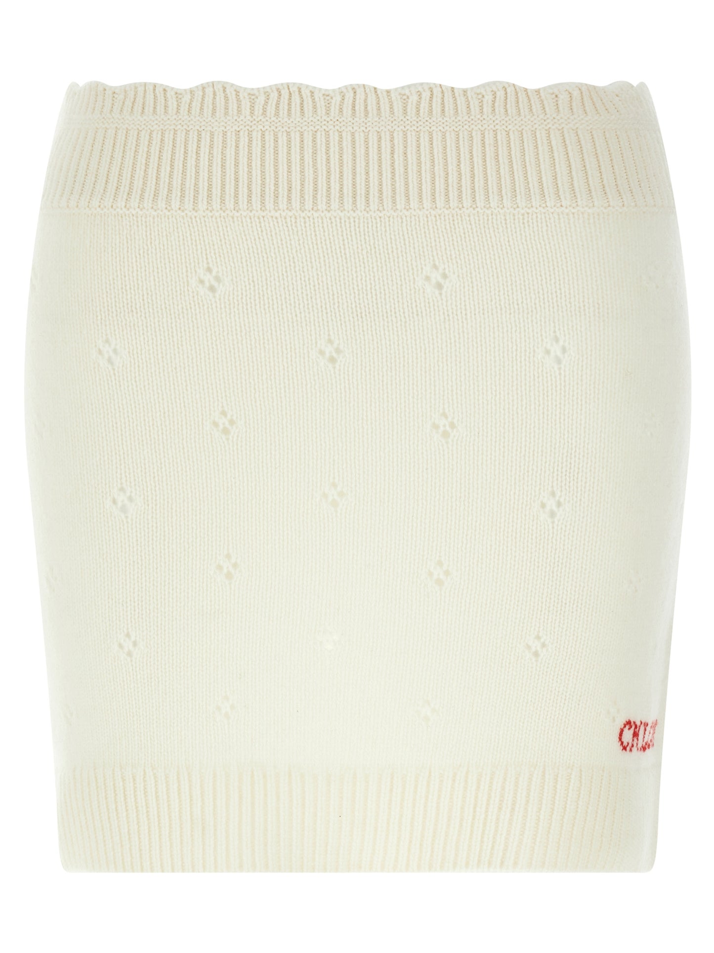 Chloé Women Jacquard Logo Skirt CHLOE