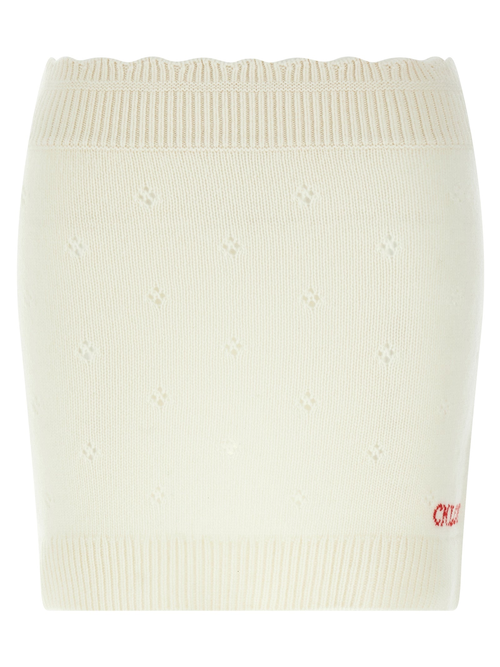 Chloé Women Jacquard Logo Skirt CHLOE