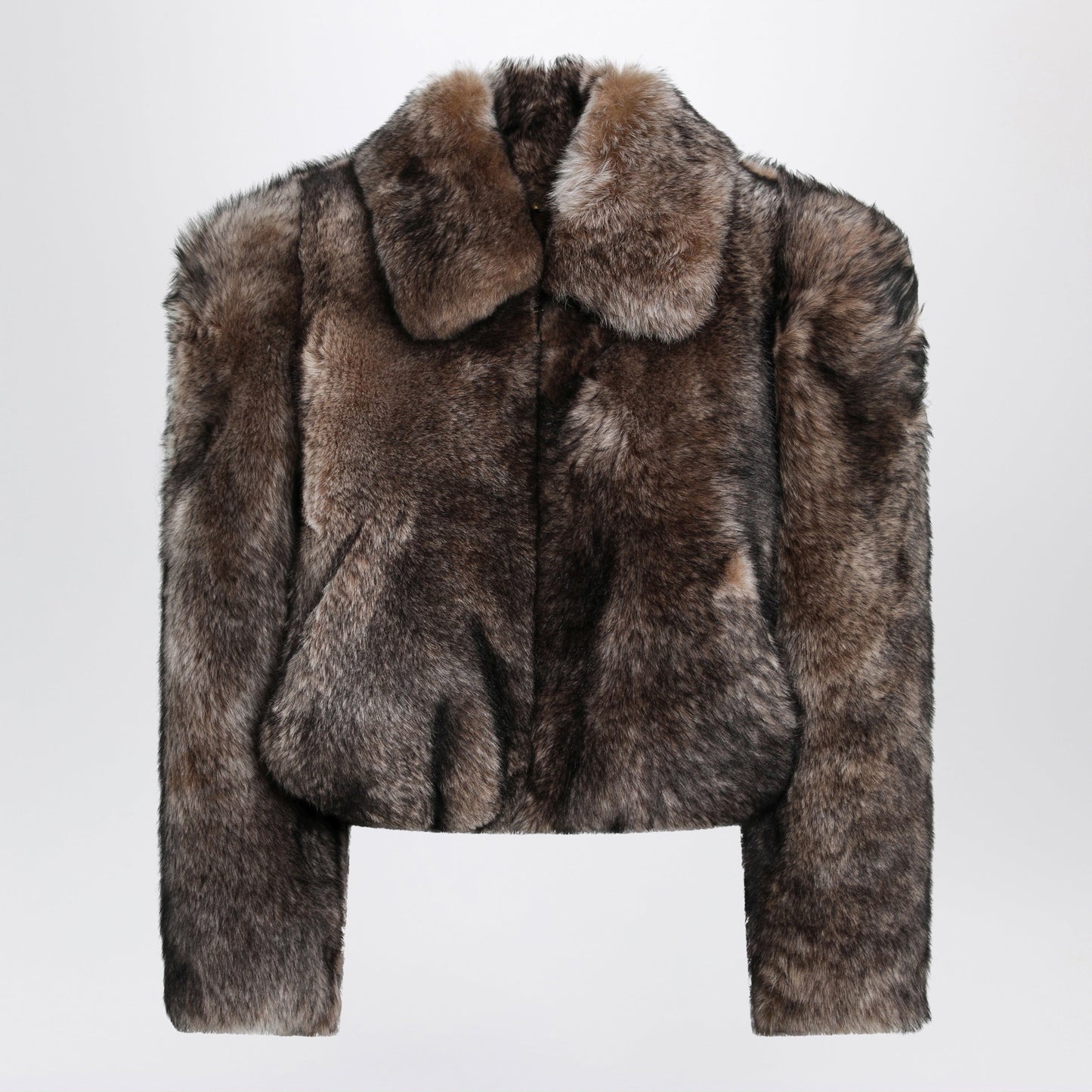 Chloe Short Brown Shearling Jacket Women CHLOE