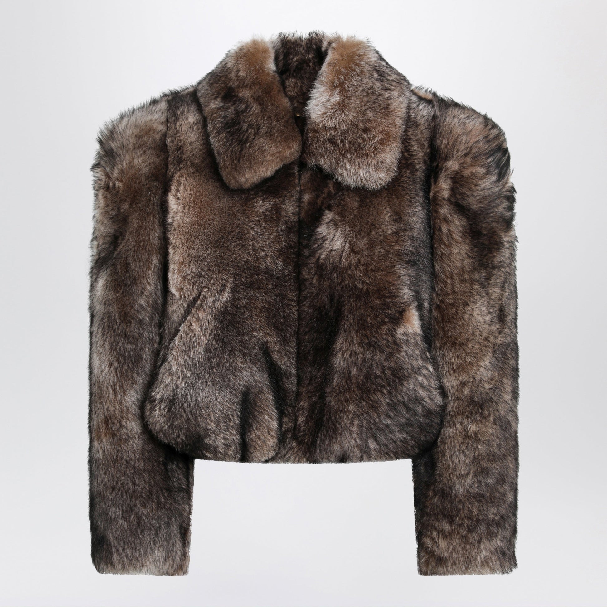 Chloe Short Brown Shearling Jacket Women CHLOE
