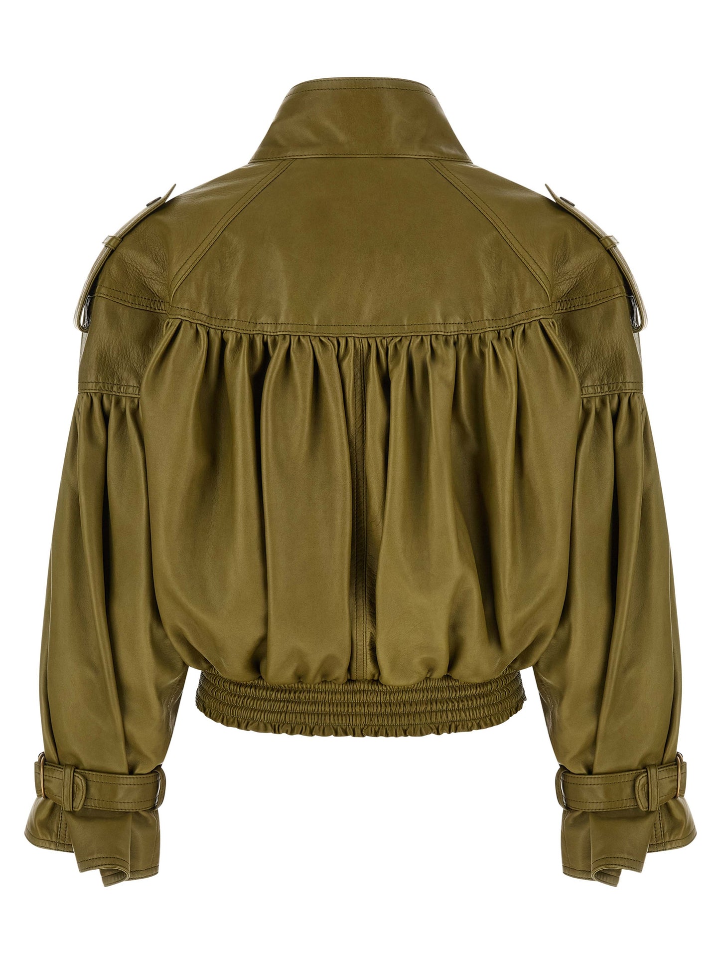 Chloé Women Smock Leather Jacket CHLOE