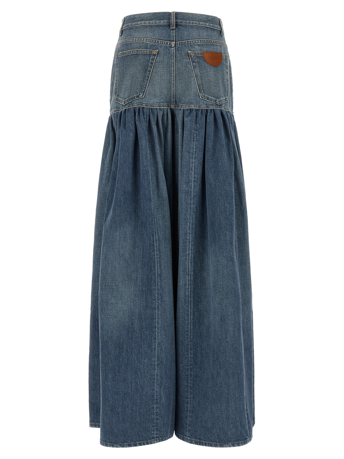 Chloé Women 'Balloon' Denim Skirt CHLOE