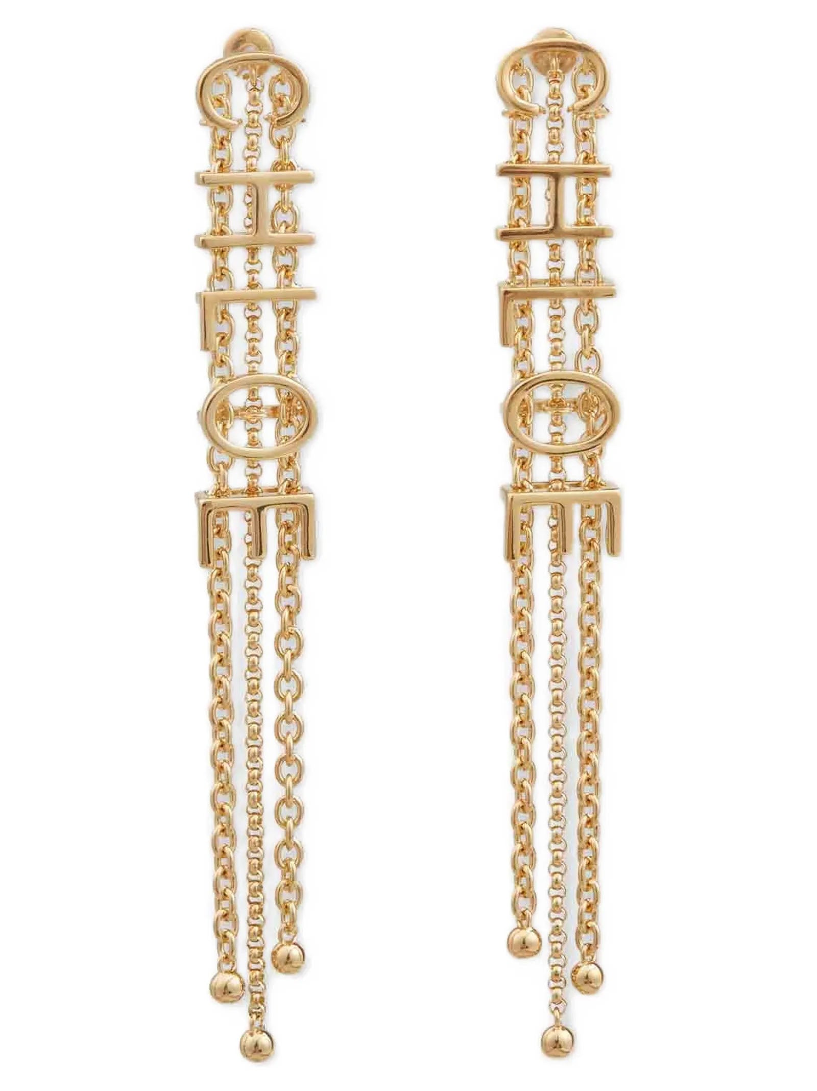 Chloé Women 'Lettering' Pendant Earrings CHLOE